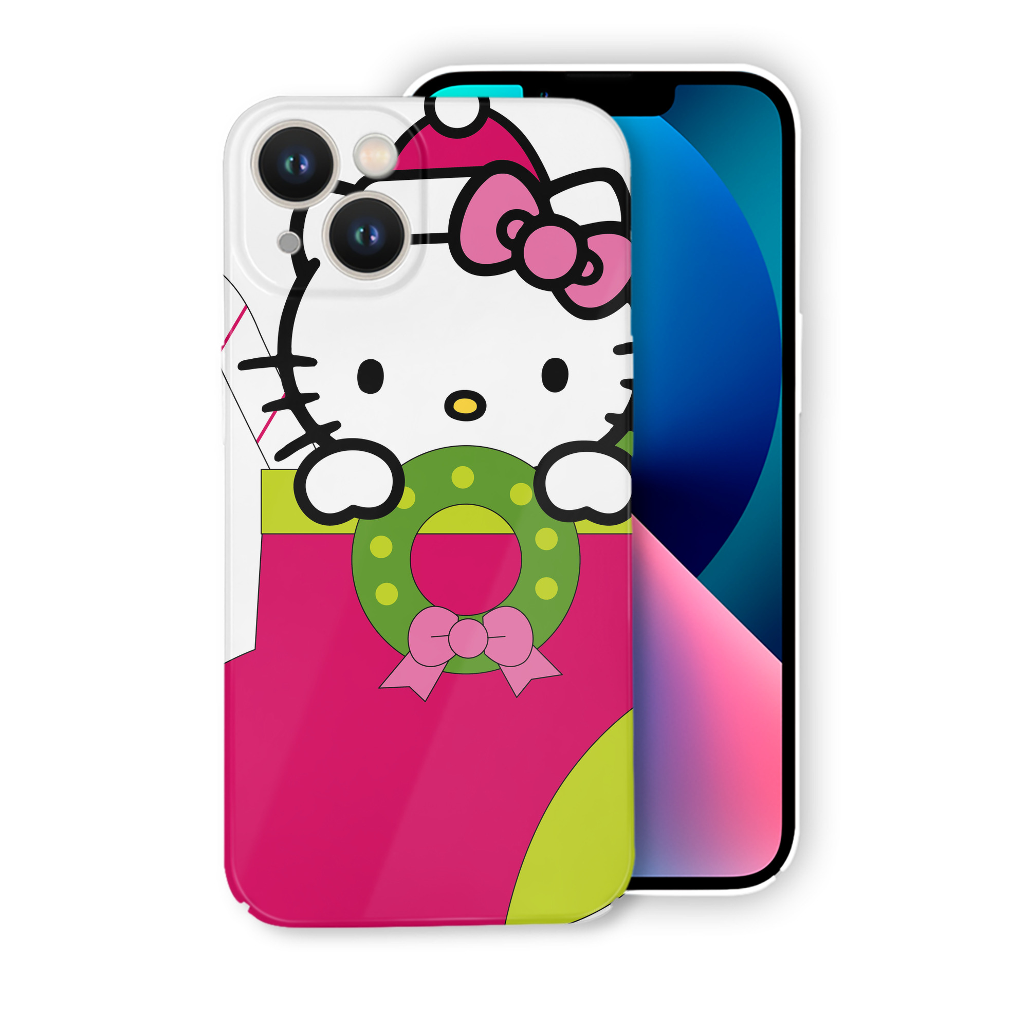 （画像用） Hello Kitty ハローキティ 【iPhone 14シリーズ対応】ハードケース