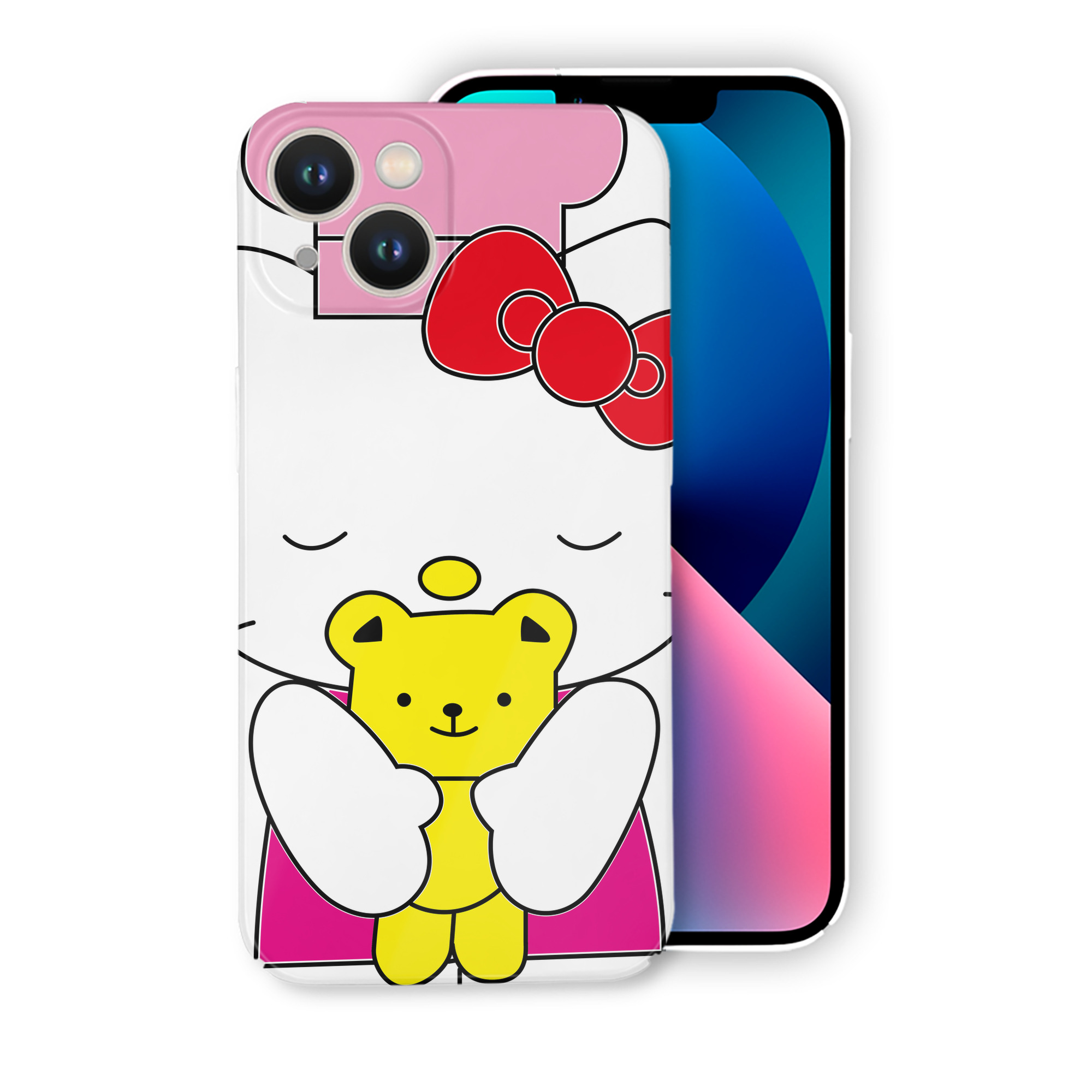 （画像用） Hello Kitty ハローキティ 【iPhone 14シリーズ対応】ハードケース