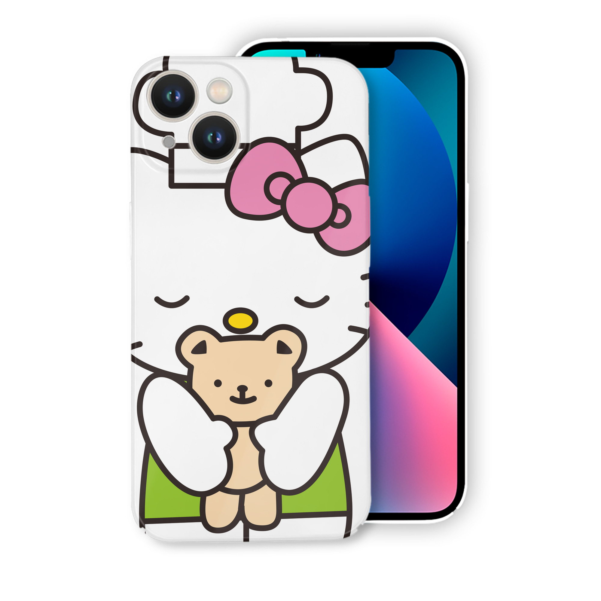 （画像用） Hello Kitty ハローキティ 【iPhone 14シリーズ対応】ハードケース