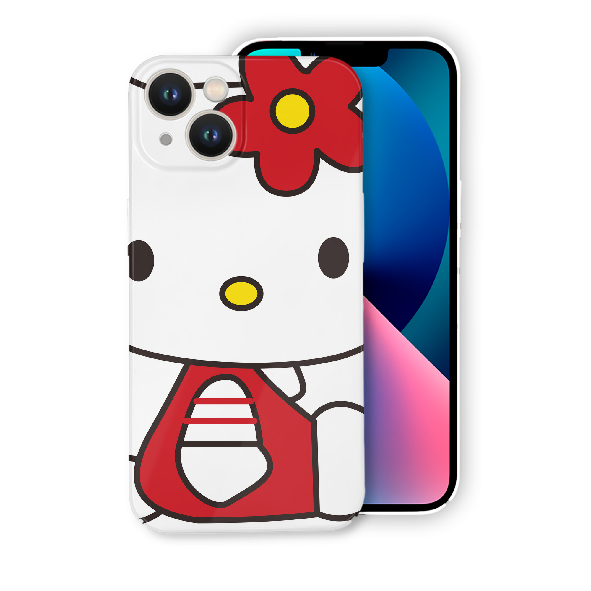 （画像用） Hello Kitty ハローキティ 【iPhone 14シリーズ対応】ハードケース