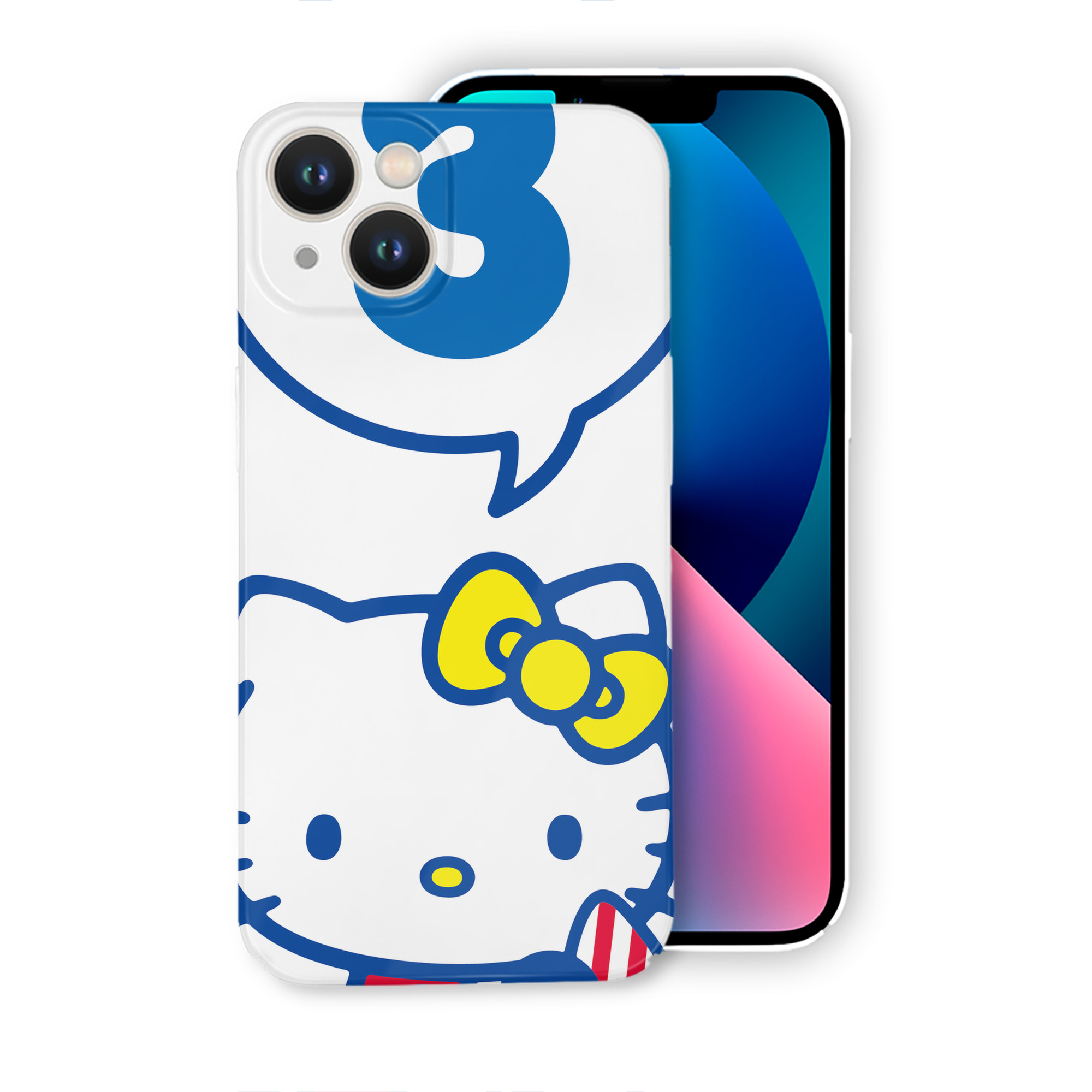 （画像用） Hello Kitty ハローキティ 【iPhone 14シリーズ対応】ハードケース