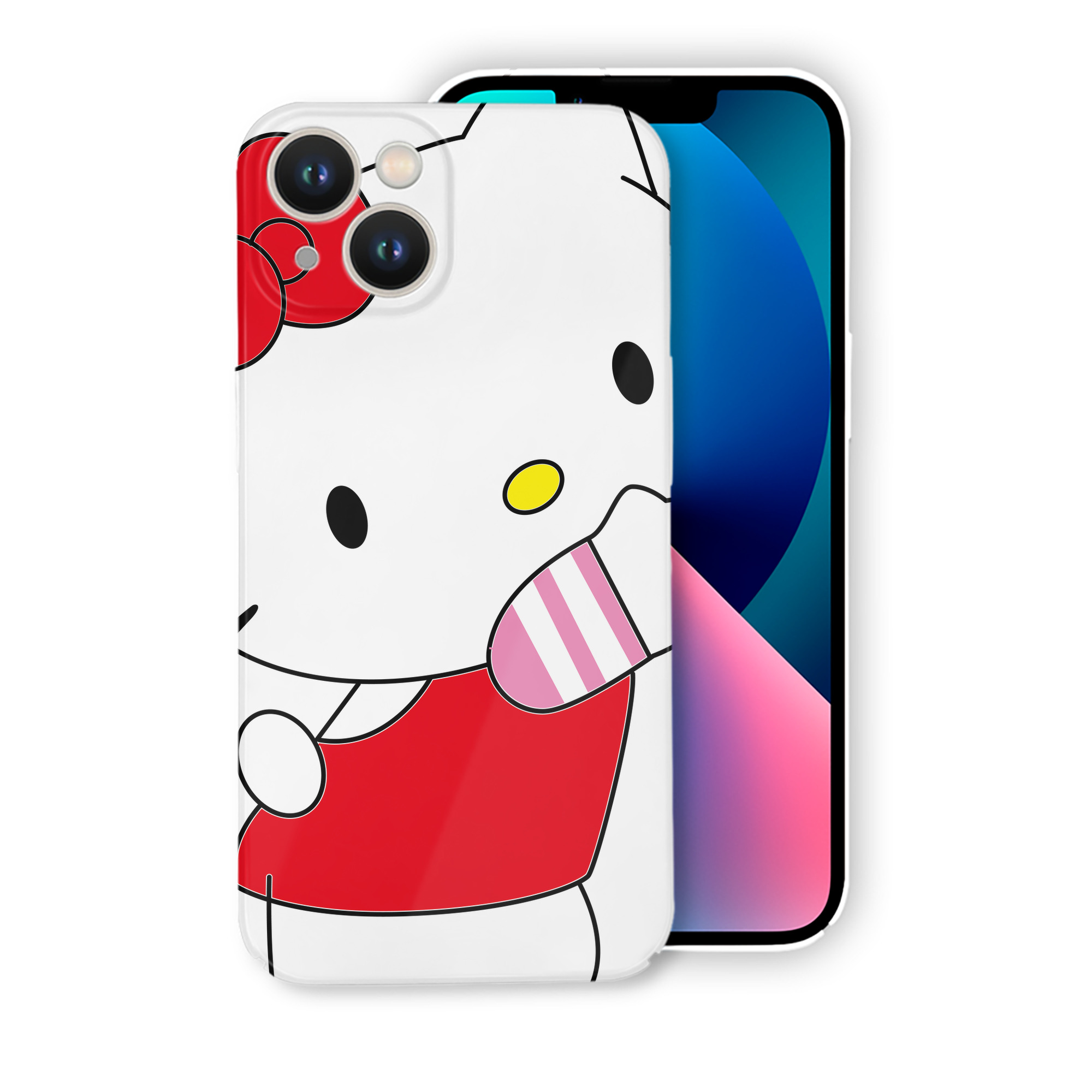 （画像用） Hello Kitty ハローキティ 【iPhone 14シリーズ対応】ハードケース
