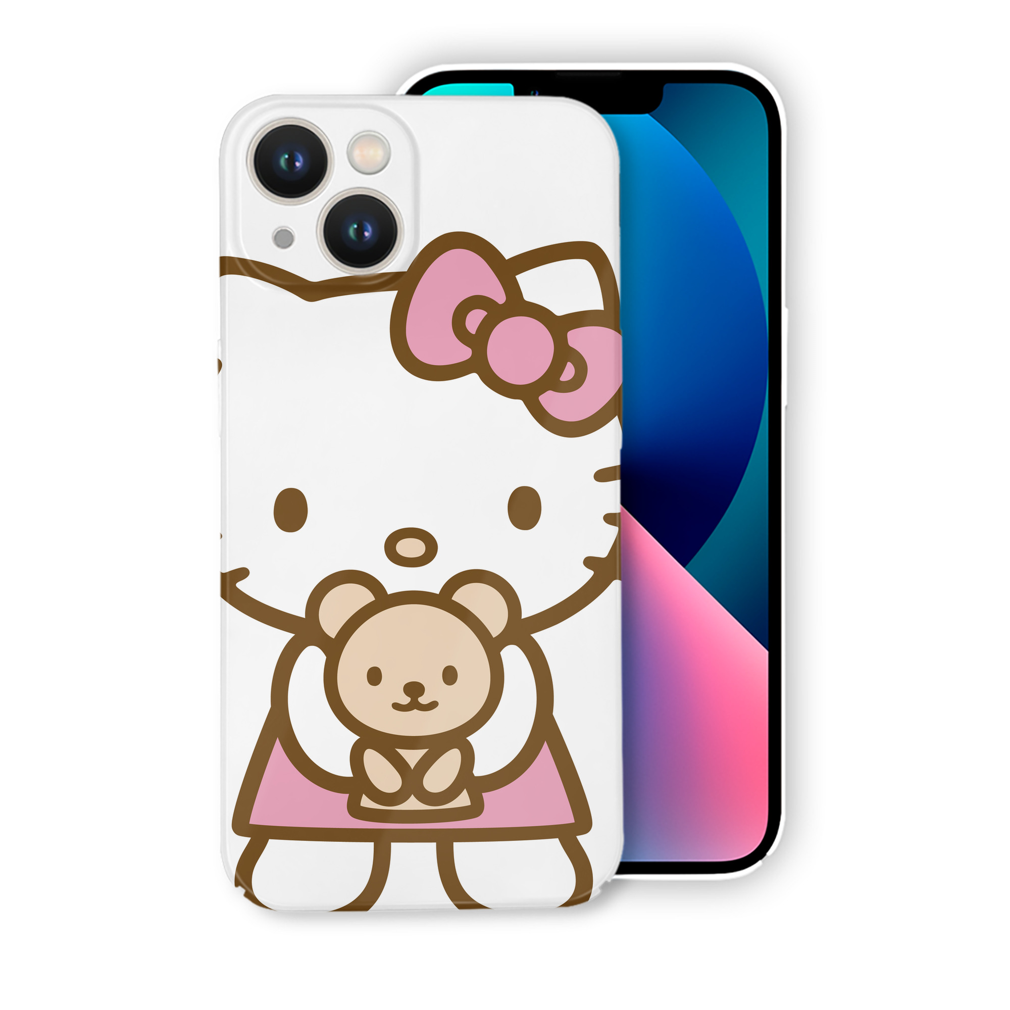 （画像用） Hello Kitty ハローキティ 【iPhone 14シリーズ対応】ハードケース