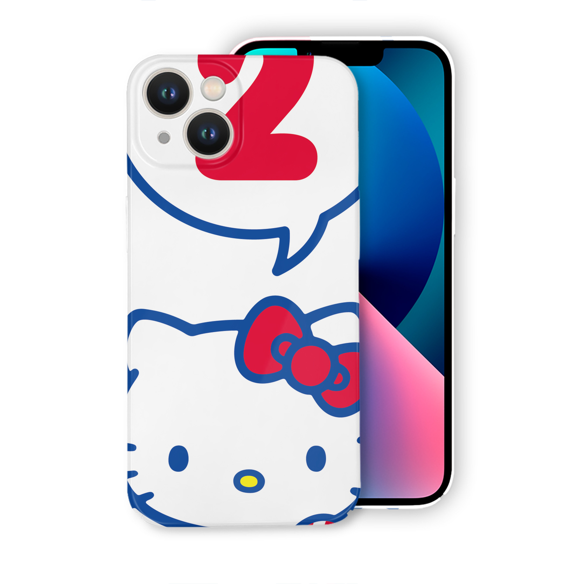 （画像用） Hello Kitty ハローキティ 【iPhone 14シリーズ対応】ハードケース