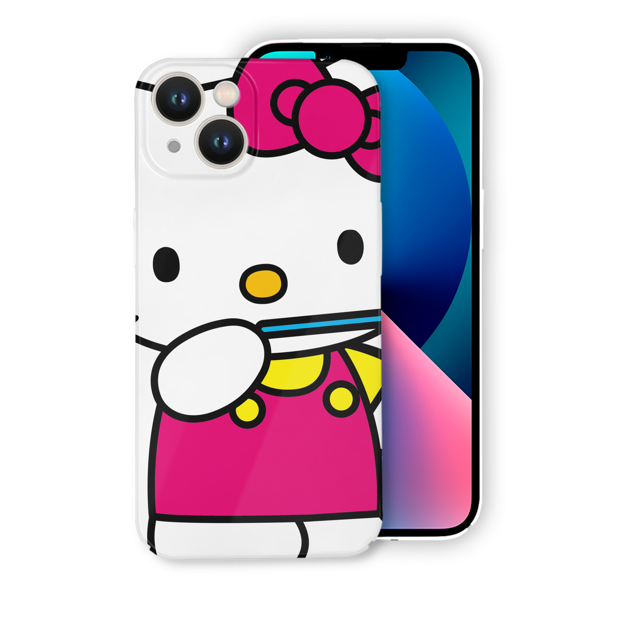 （画像用） Hello Kitty ハローキティ 【iPhone 14シリーズ対応】ハードケース