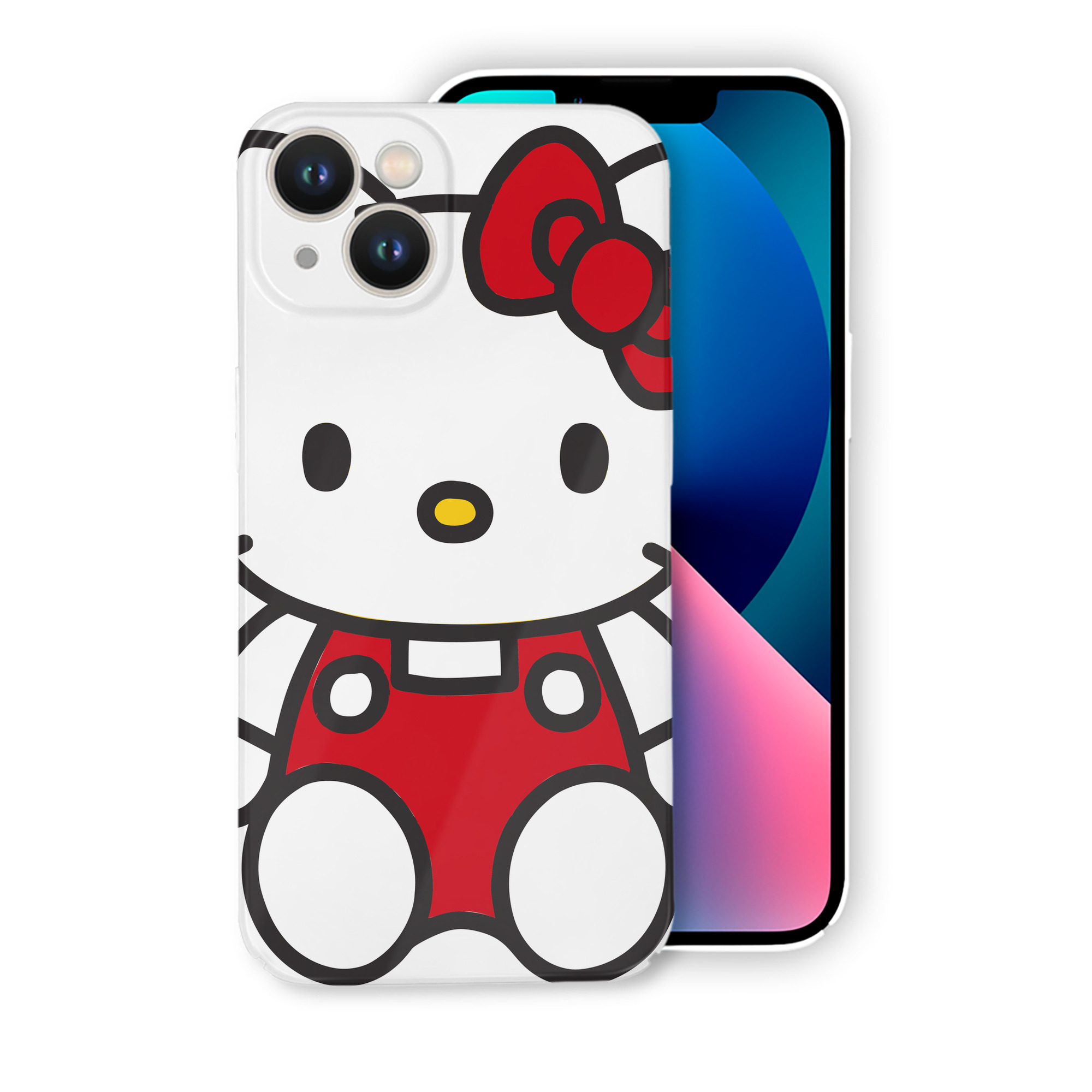 （画像用） Hello Kitty ハローキティ 【iPhone 14シリーズ対応】ハードケース