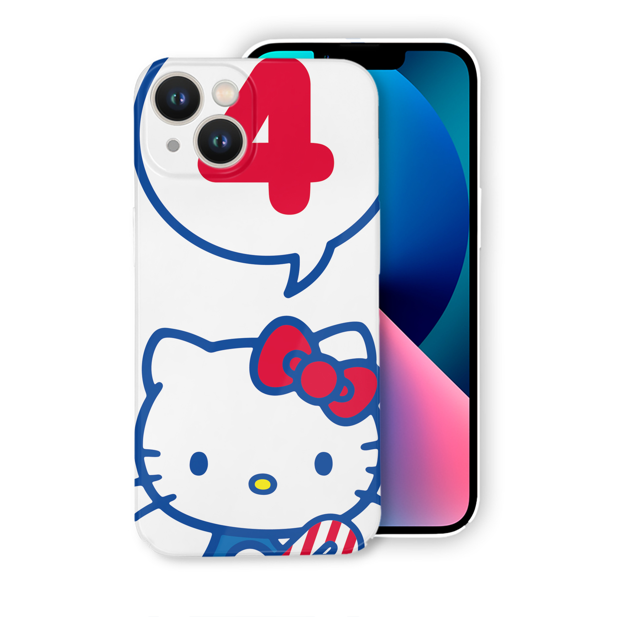 （画像用） Hello Kitty ハローキティ 【iPhone 14シリーズ対応】ハードケース