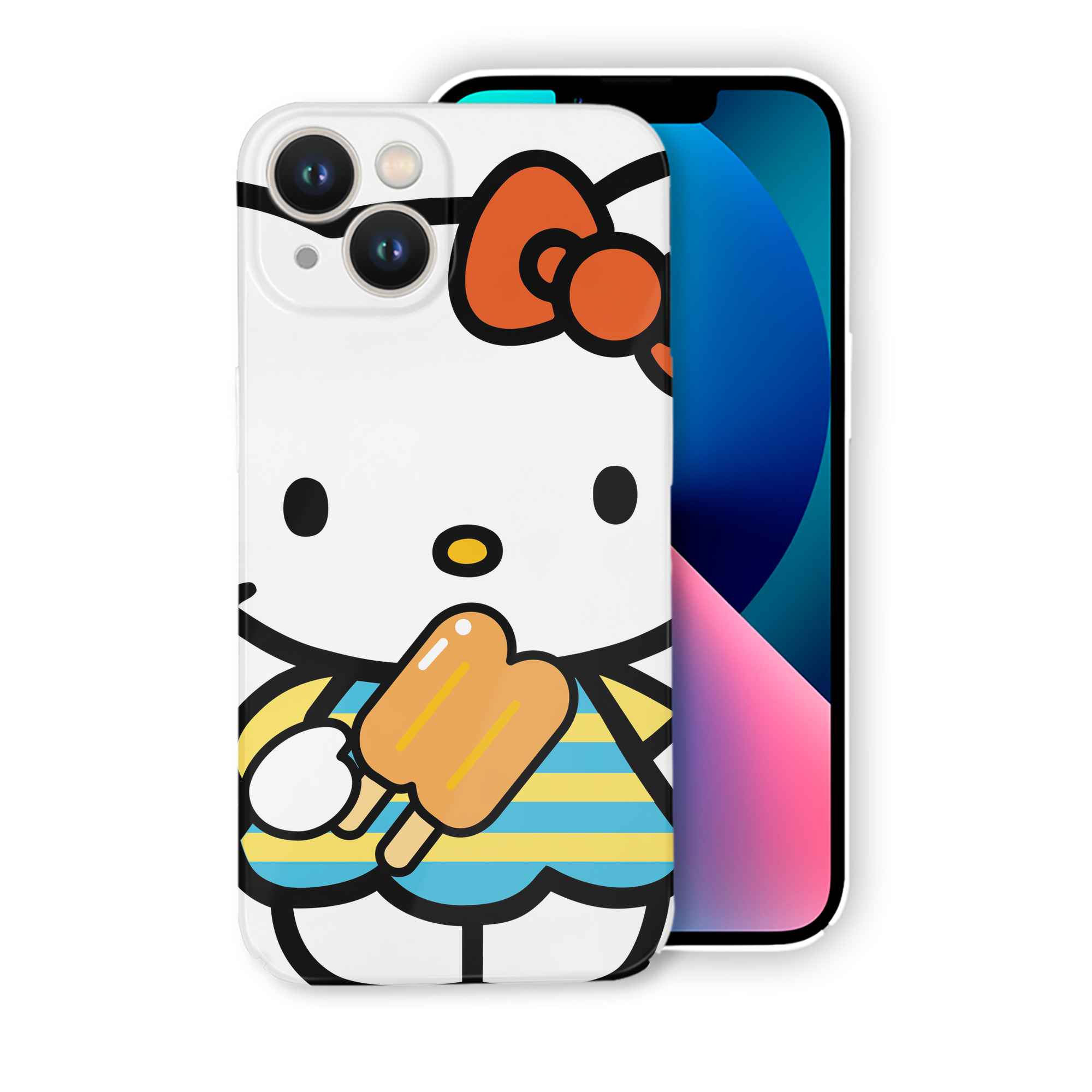 （画像用） Hello Kitty ハローキティ 【iPhone 14シリーズ対応】ハードケース