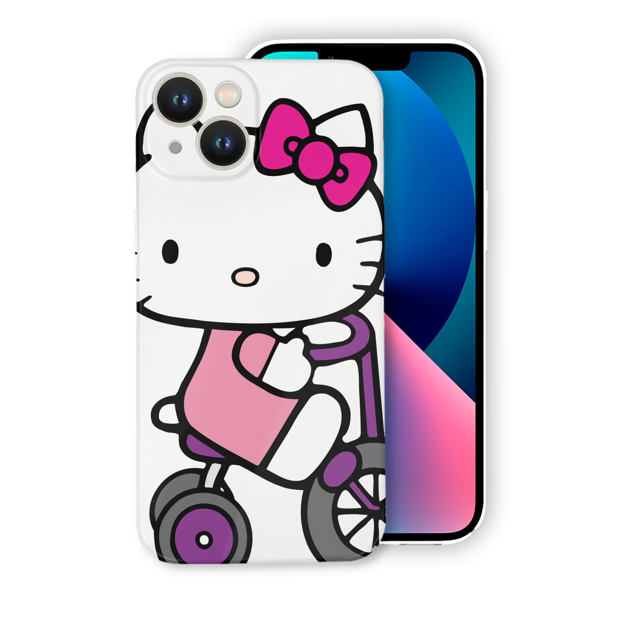 （画像用） Hello Kitty ハローキティ 【iPhone 14シリーズ対応】ハードケース