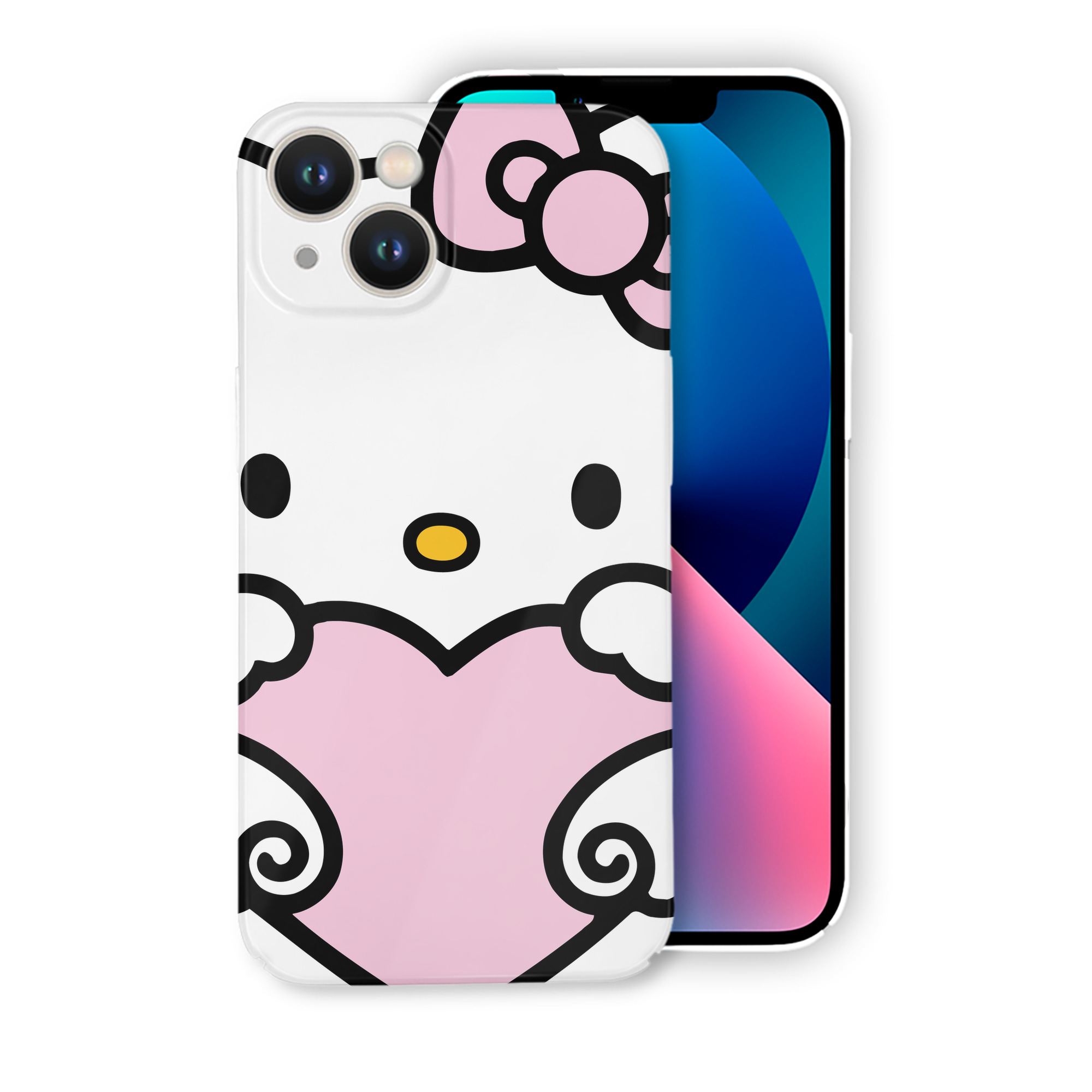 （画像用） Hello Kitty ハローキティ 【iPhone 14シリーズ対応】ハードケース