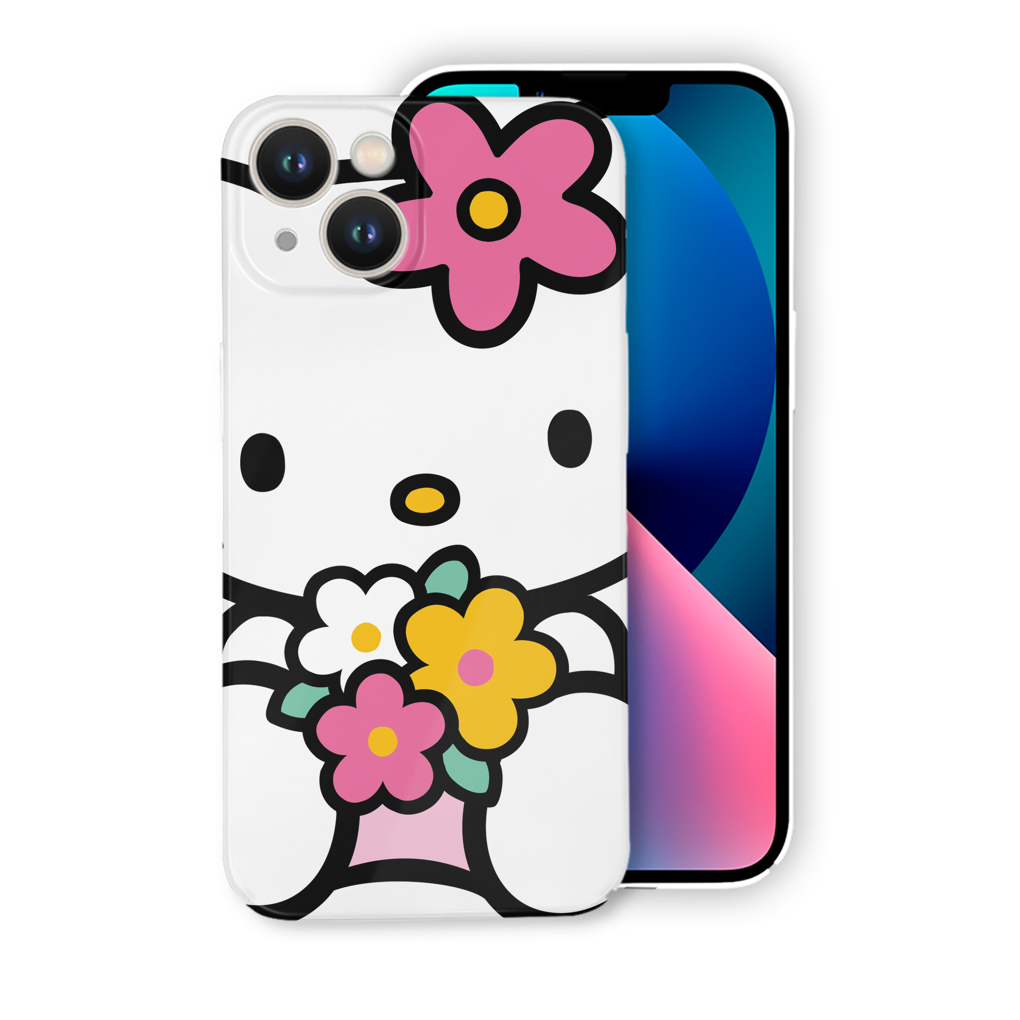 （画像用） Hello Kitty ハローキティ 【iPhone 14シリーズ対応】ハードケース