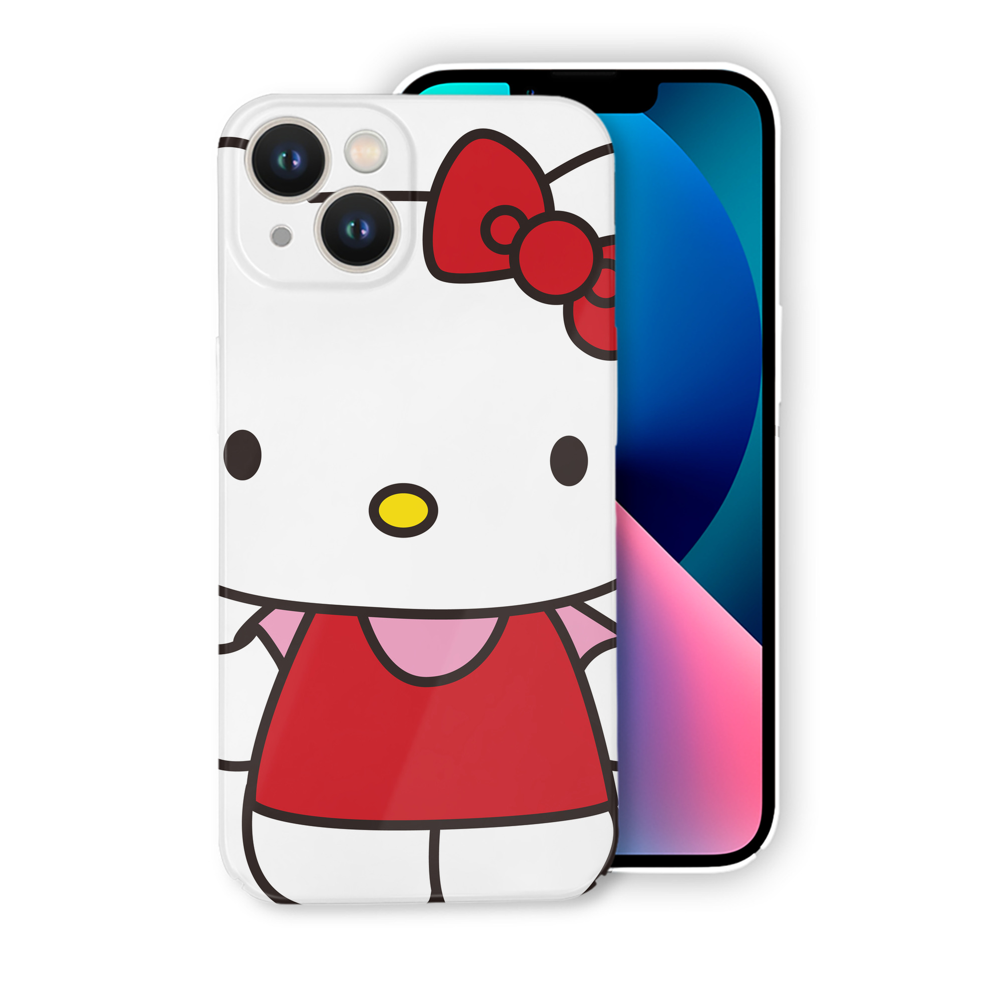 （画像用） Hello Kitty ハローキティ 【iPhone 14シリーズ対応】ハードケース