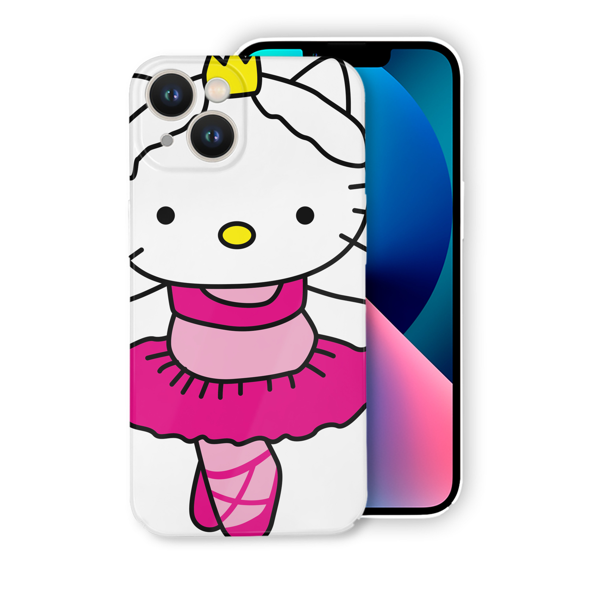 （画像用） Hello Kitty ハローキティ 【iPhone 14シリーズ対応】ハードケース