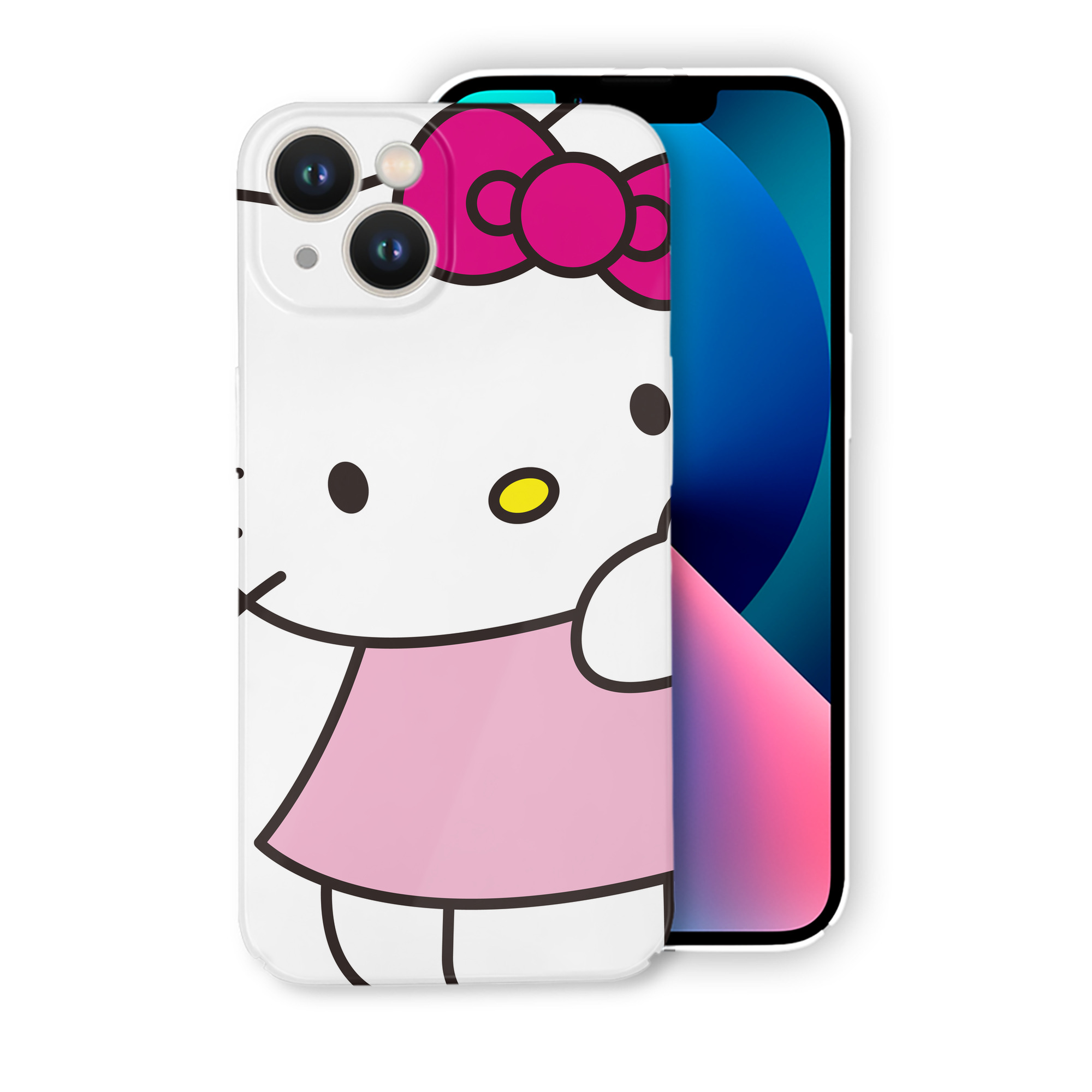 （画像用） Hello Kitty ハローキティ 【iPhone 14シリーズ対応】ハードケース