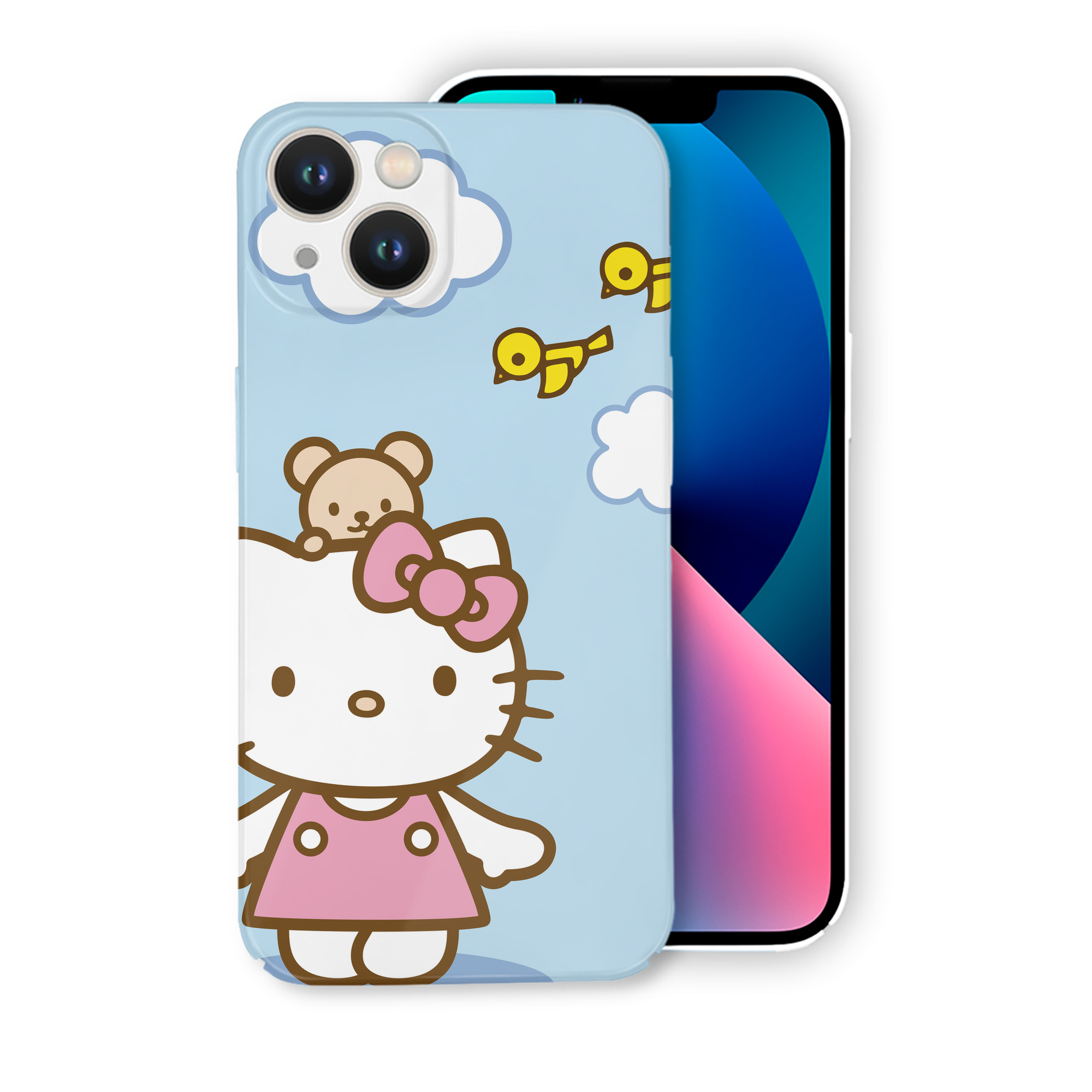（画像用） Hello Kitty ハローキティ 【iPhone 14シリーズ対応】ハードケース