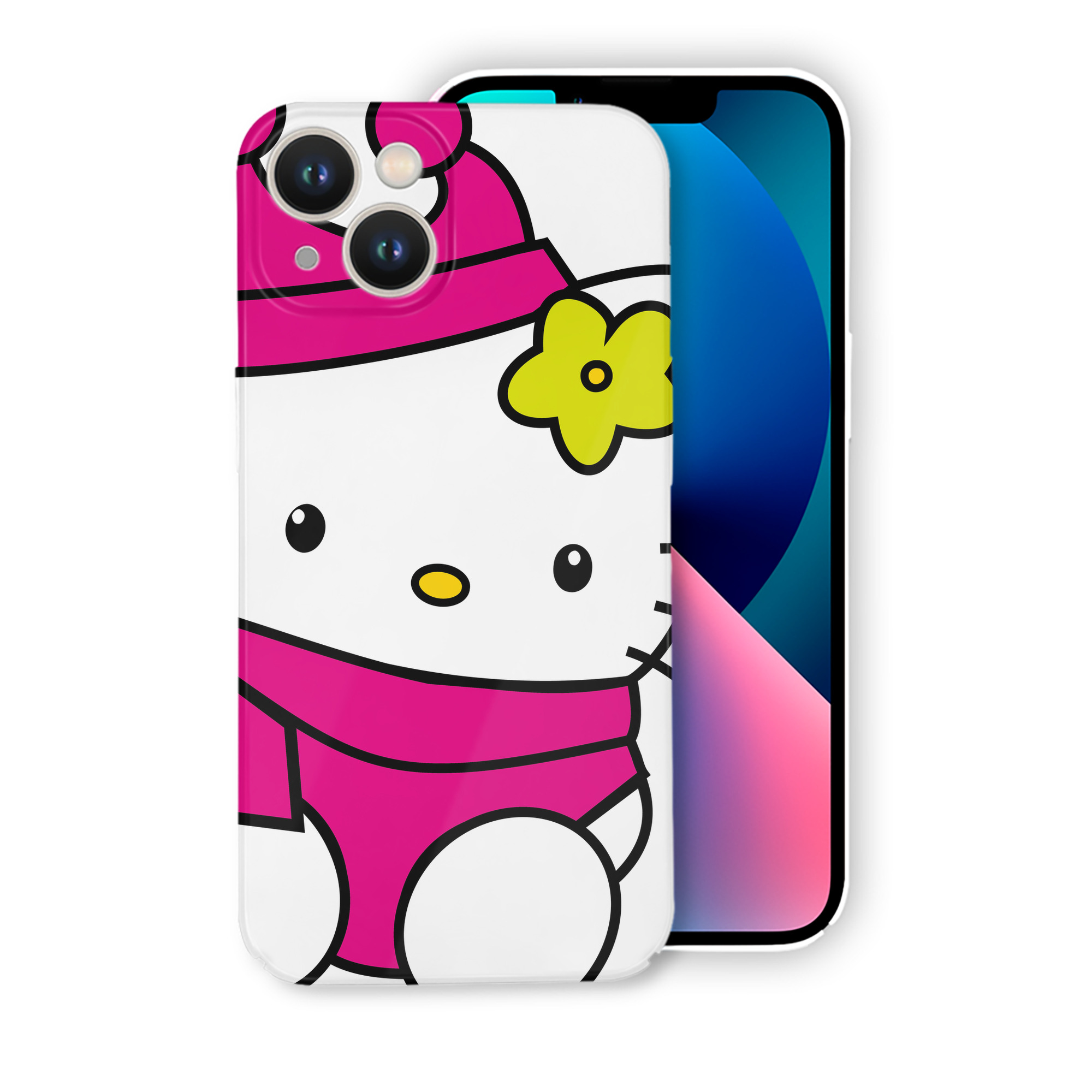 （画像用） Hello Kitty ハローキティ 【iPhone 14シリーズ対応】ハードケース