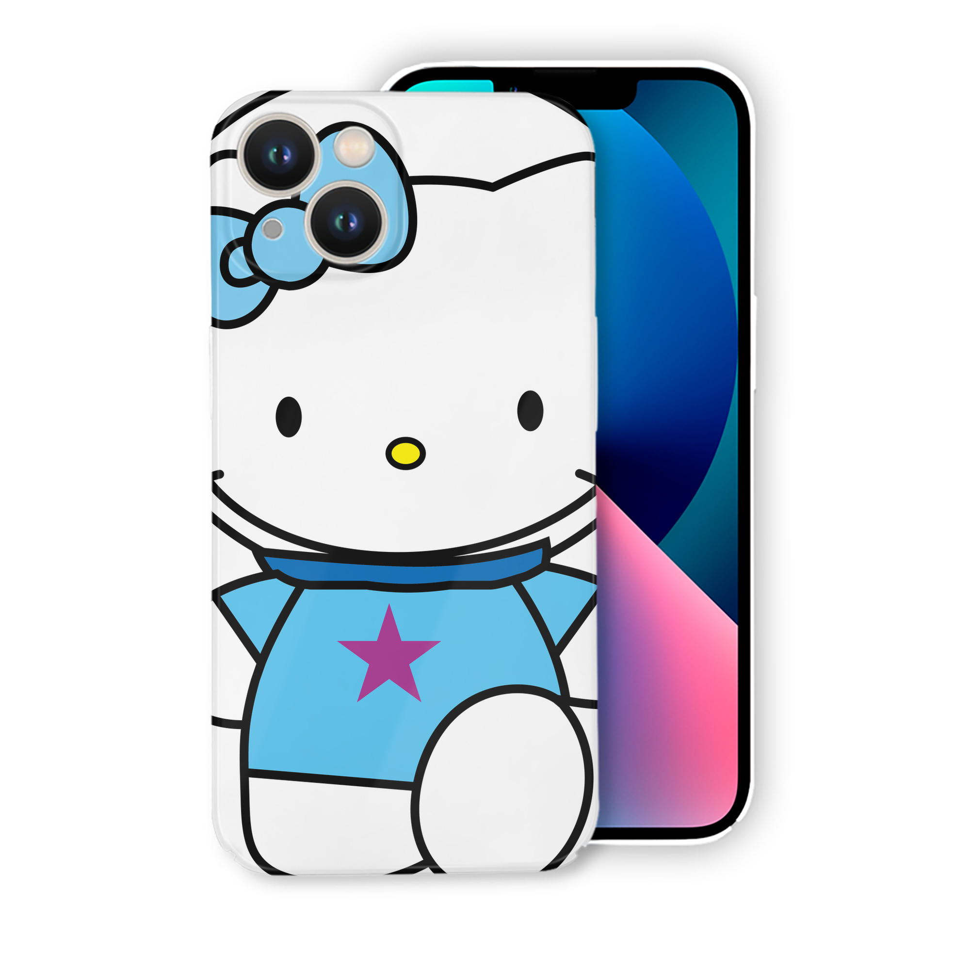 （画像用） Hello Kitty ハローキティ 【iPhone 14シリーズ対応】ハードケース