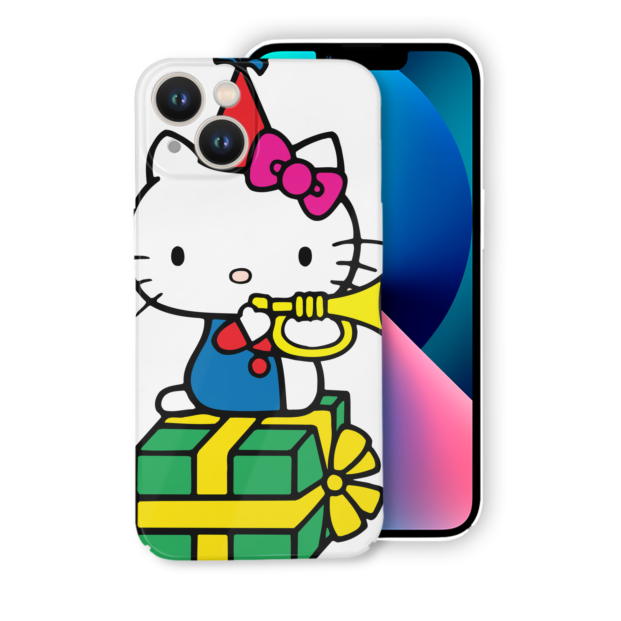 （画像用） Hello Kitty ハローキティ 【iPhone 14シリーズ対応】ハードケース