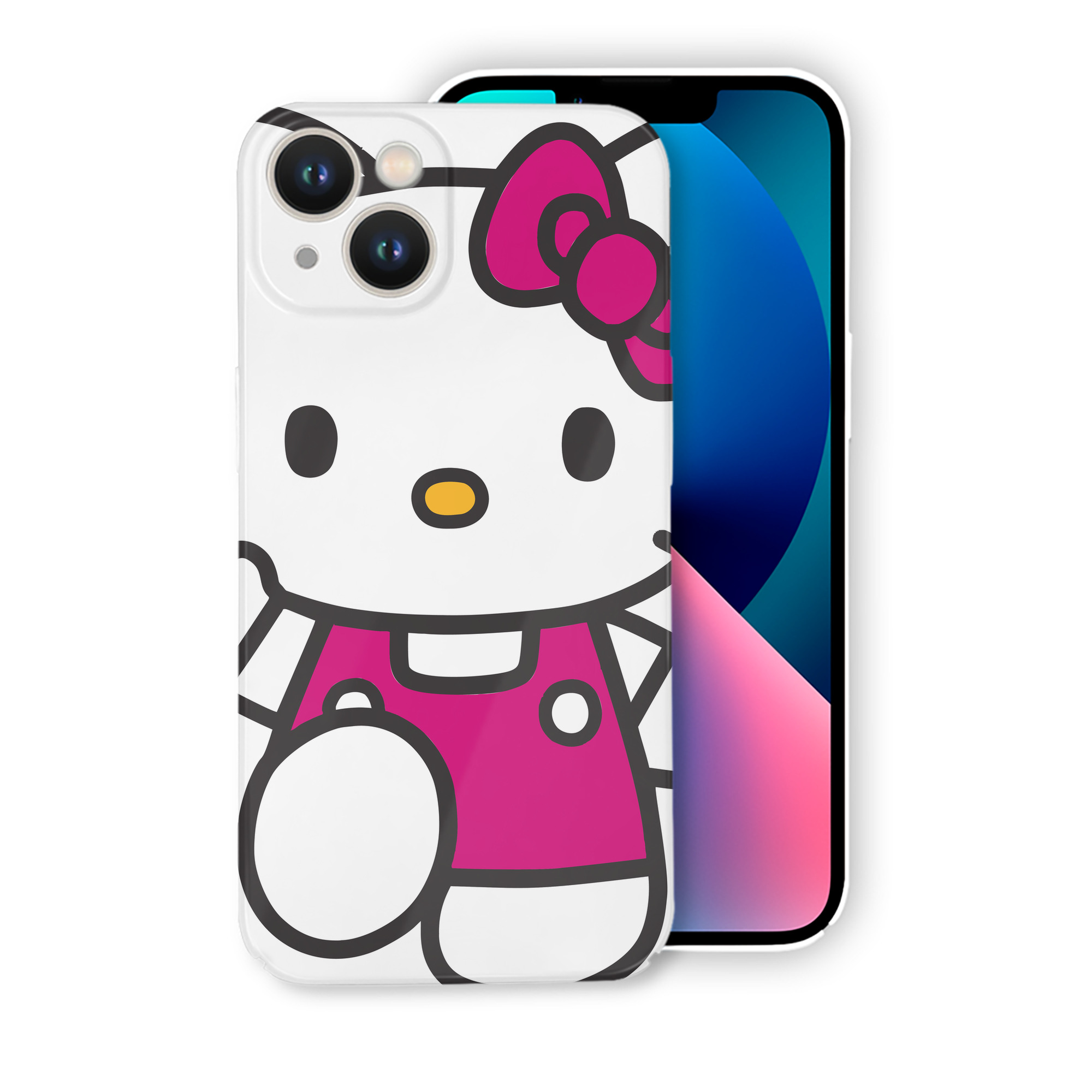 （画像用） Hello Kitty ハローキティ 【iPhone 14シリーズ対応】ハードケース