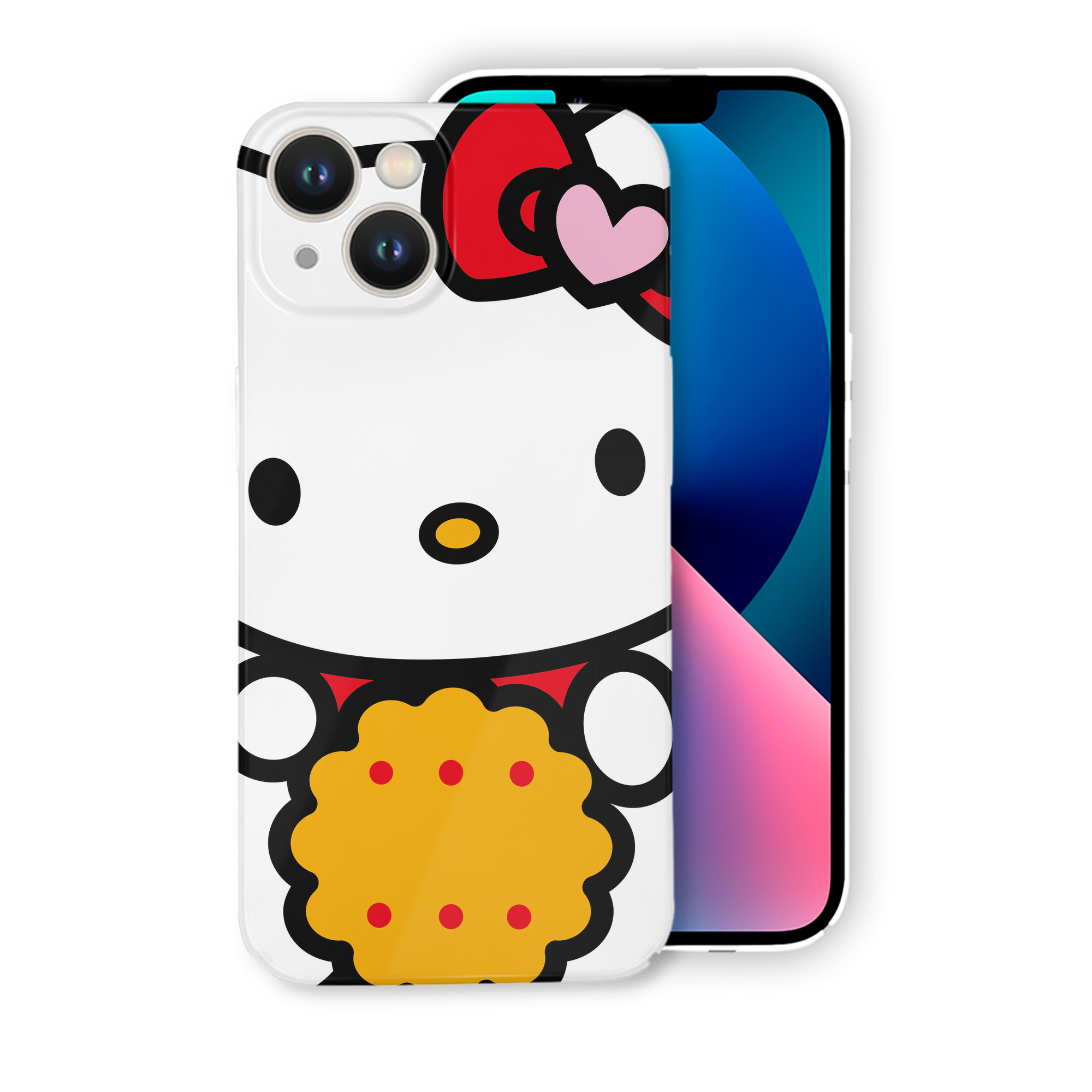 （画像用） Hello Kitty ハローキティ 【iPhone 14シリーズ対応】ハードケース