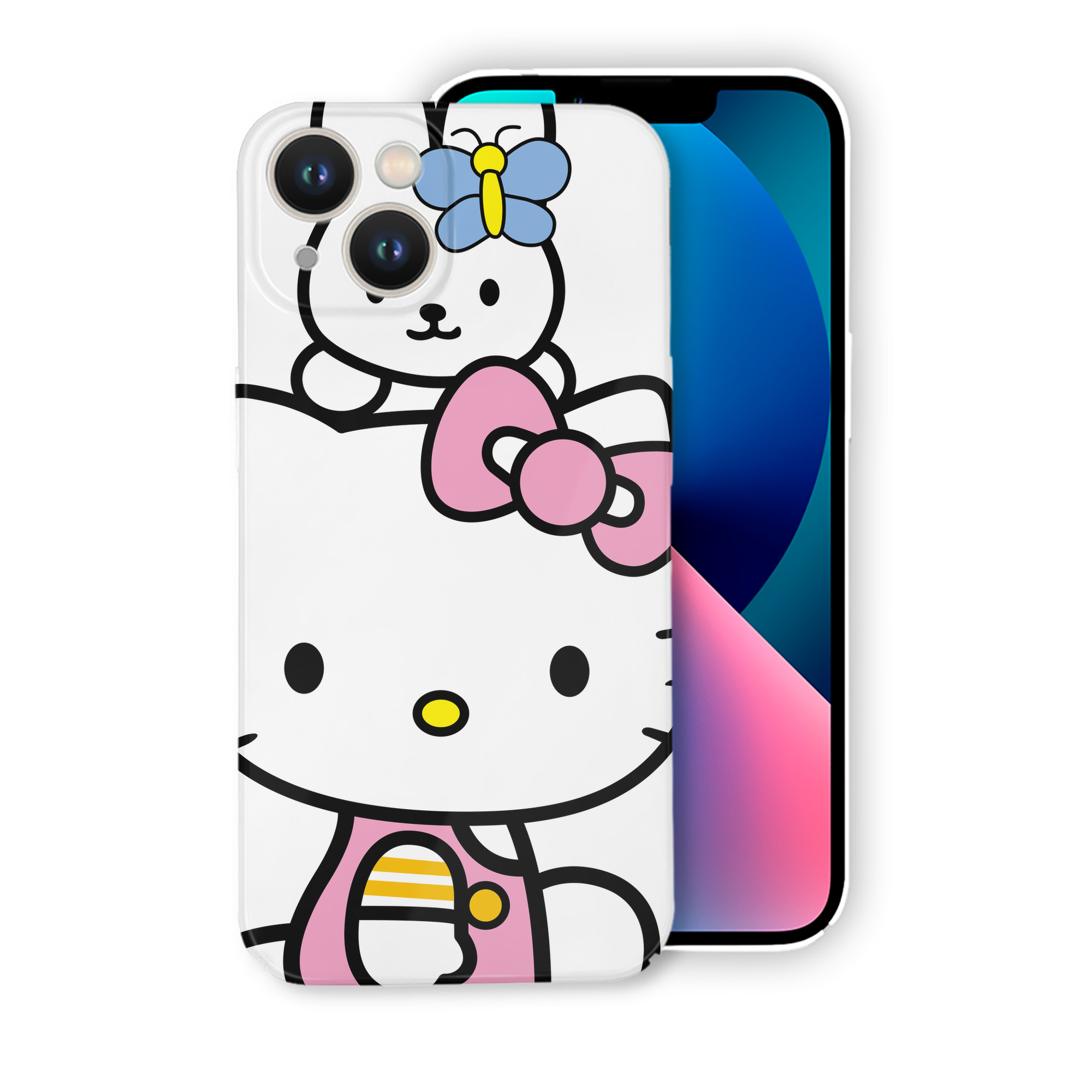 （画像用） Hello Kitty ハローキティ 【iPhone 14シリーズ対応】ハードケース