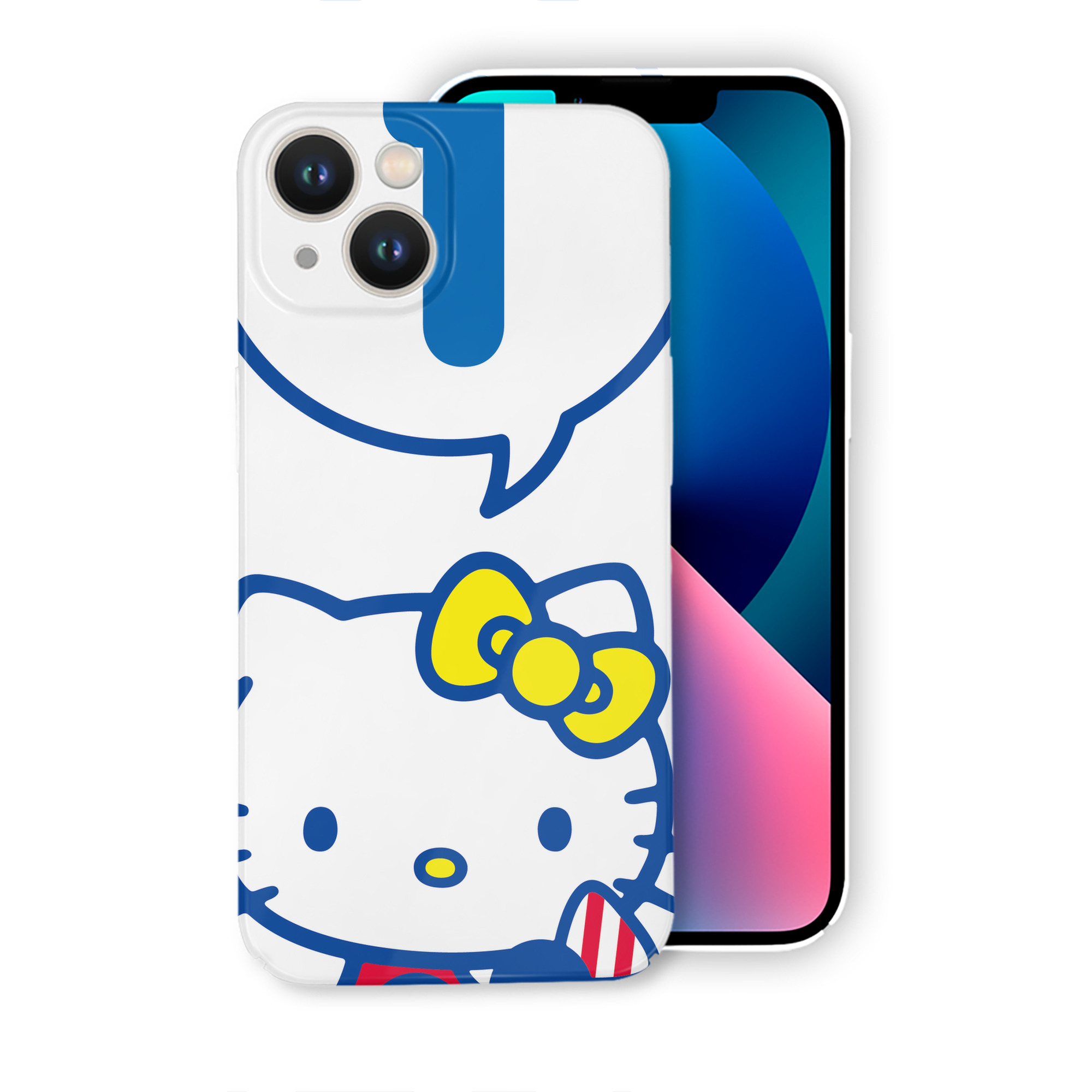 （画像用） Hello Kitty ハローキティ 【iPhone 14シリーズ対応】ハードケース