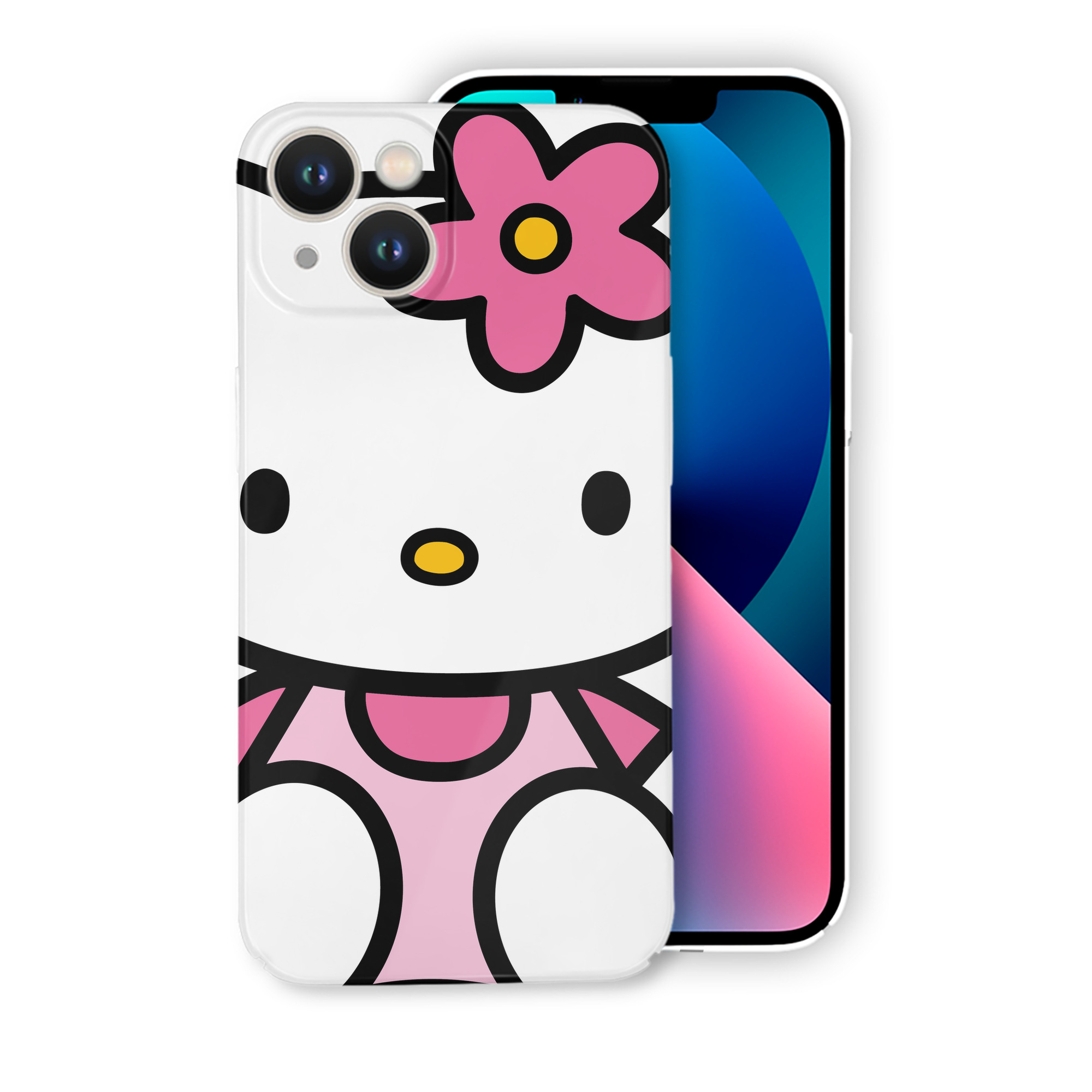（画像用） Hello Kitty ハローキティ 【iPhone 14シリーズ対応】ハードケース