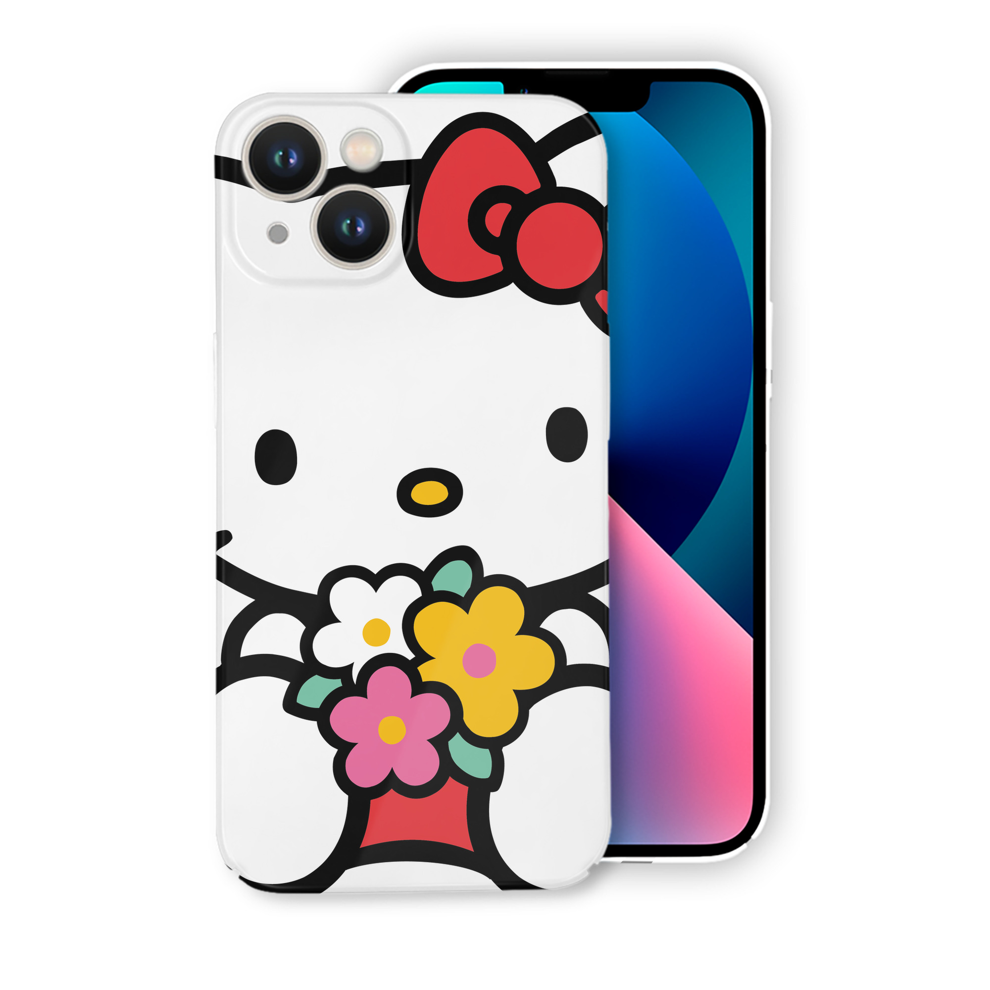 （画像用） Hello Kitty ハローキティ 【iPhone 14シリーズ対応】ハードケース