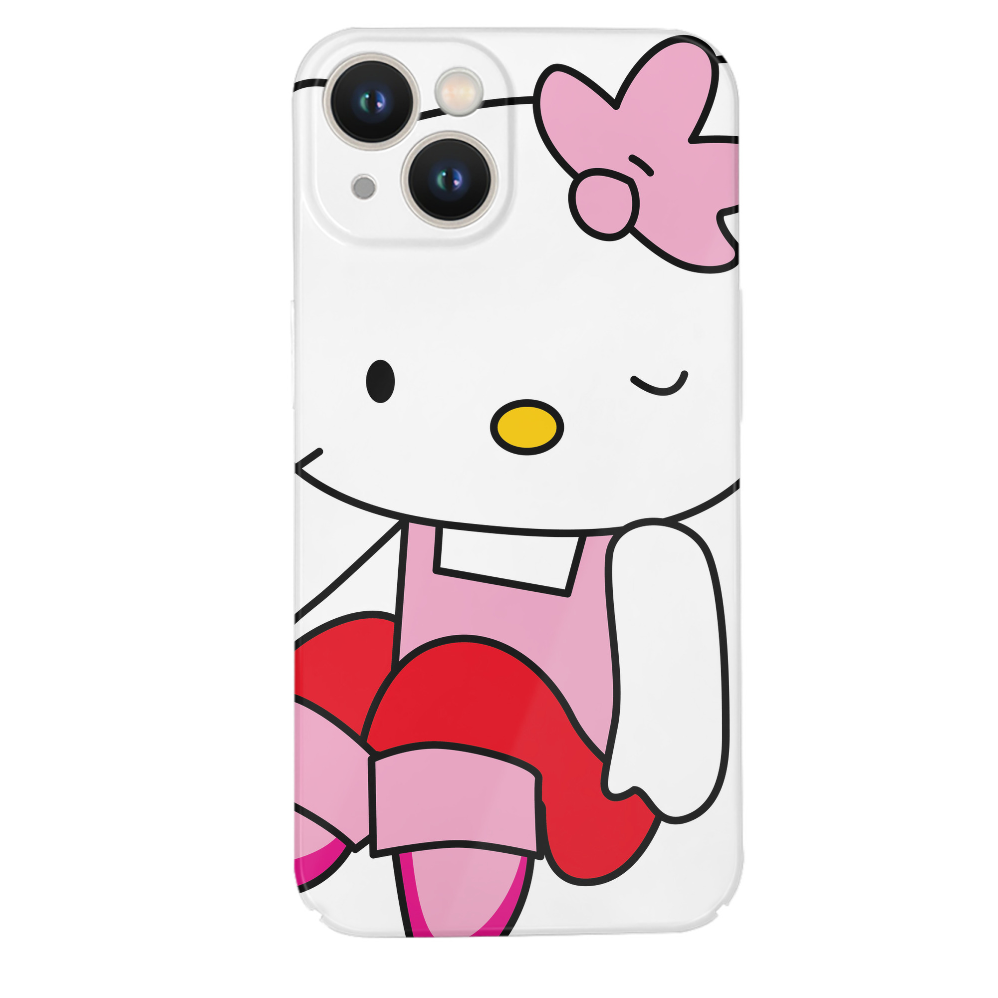（画像用） Hello Kitty ハローキティ 【iPhone 14シリーズ対応】ハードケース