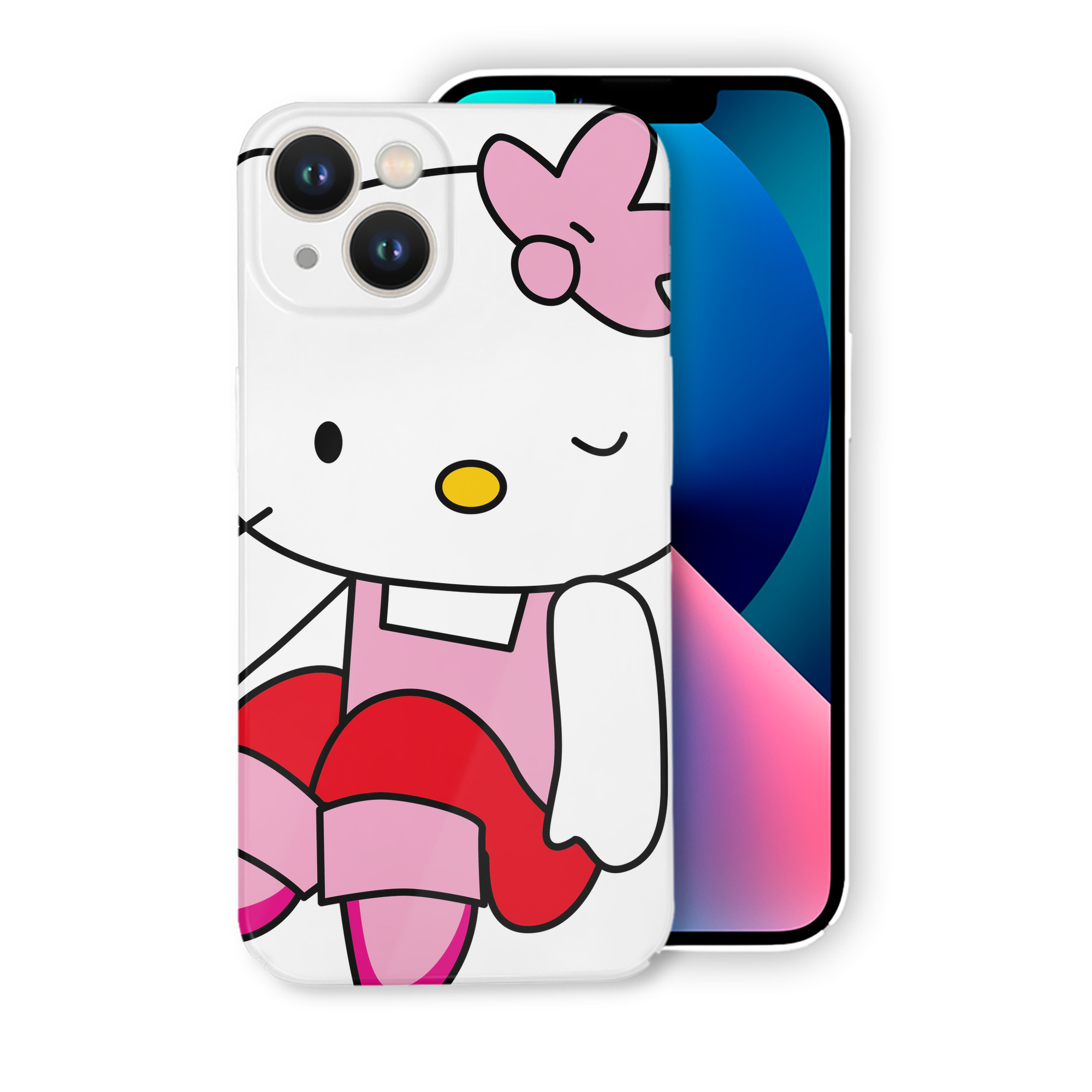 （画像用） Hello Kitty ハローキティ 【iPhone 14シリーズ対応】ハードケース