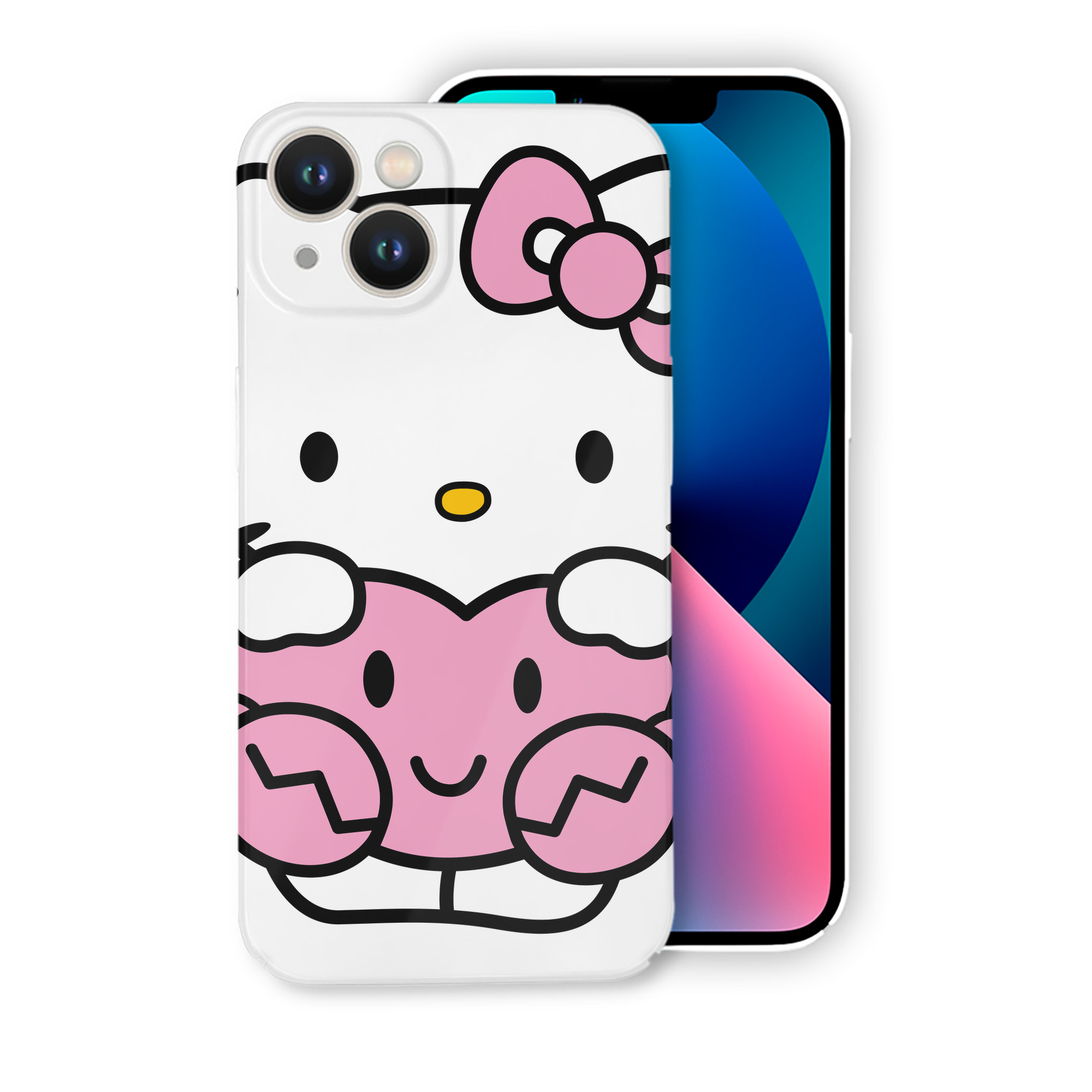 （画像用） Hello Kitty ハローキティ 【iPhone 14シリーズ対応】ハードケース
