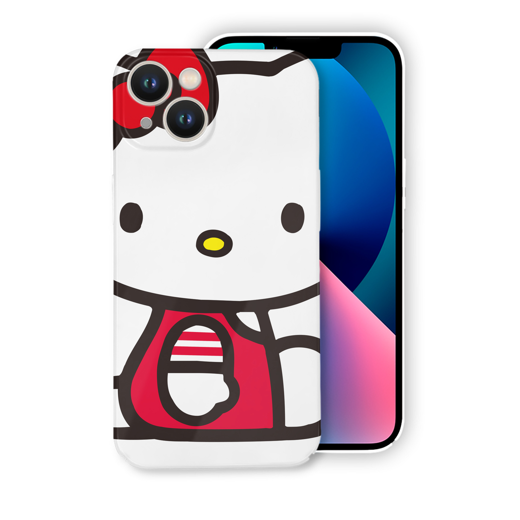 （画像用） Hello Kitty ハローキティ 【iPhone 14シリーズ対応】ハードケース