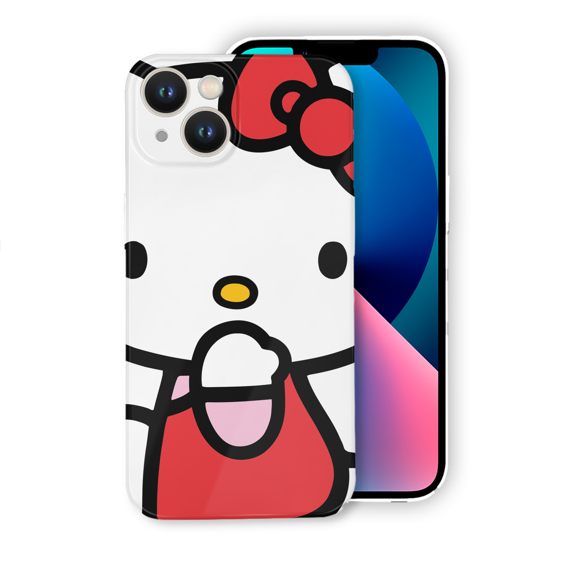 （画像用） Hello Kitty ハローキティ 【iPhone 14シリーズ対応】ハードケース