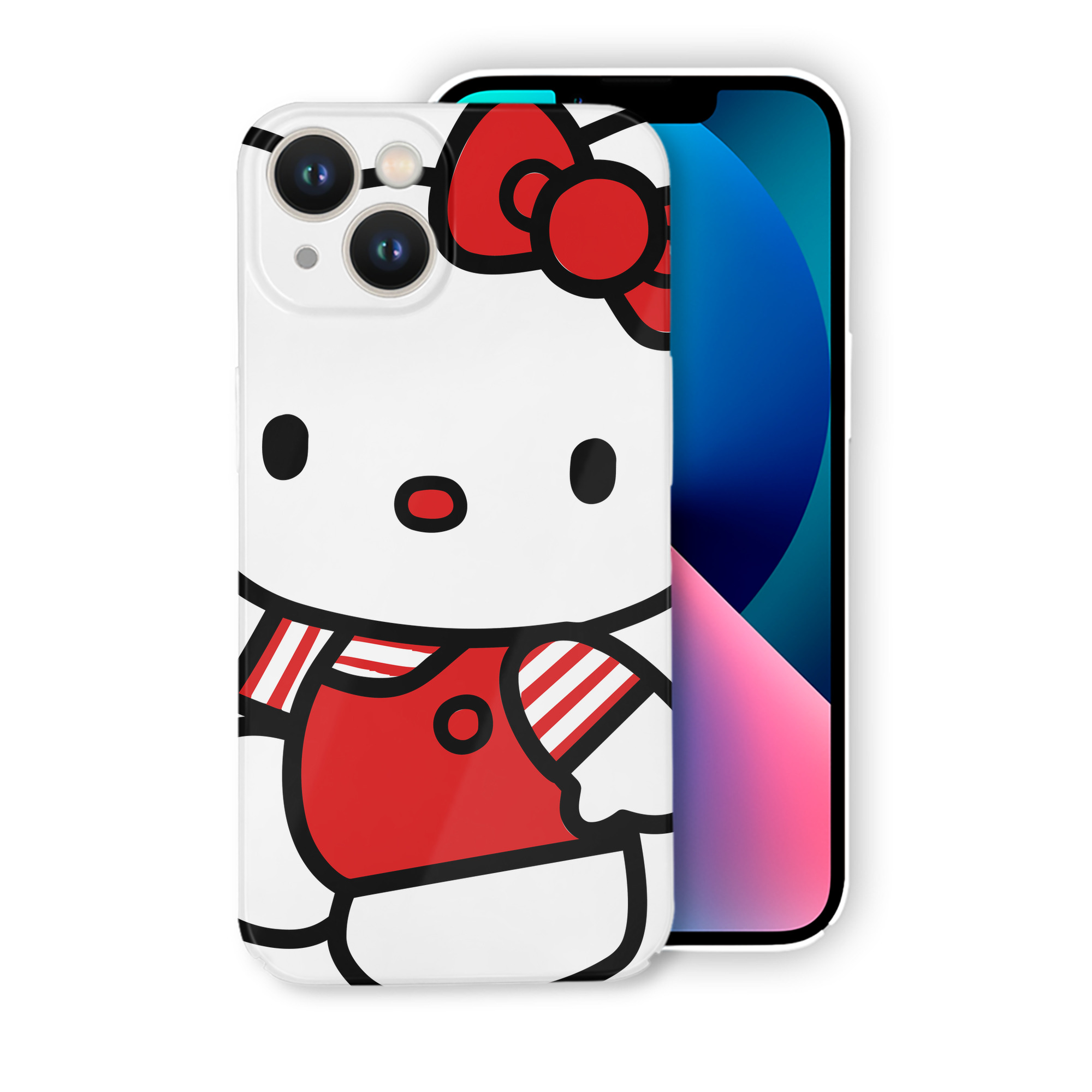 （画像用） Hello Kitty ハローキティ 【iPhone 14シリーズ対応】ハードケース