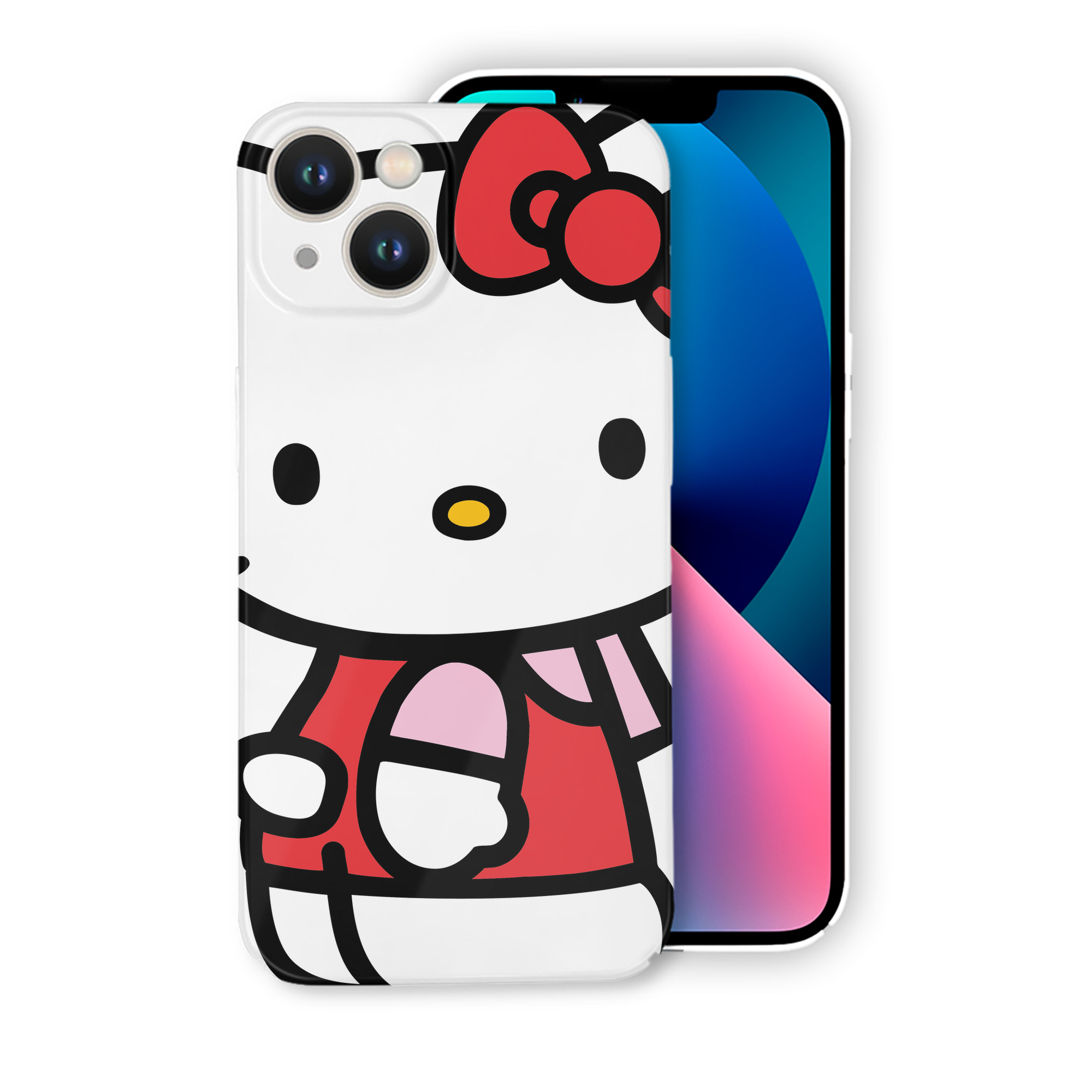 （画像用） Hello Kitty ハローキティ 【iPhone 14シリーズ対応】ハードケース