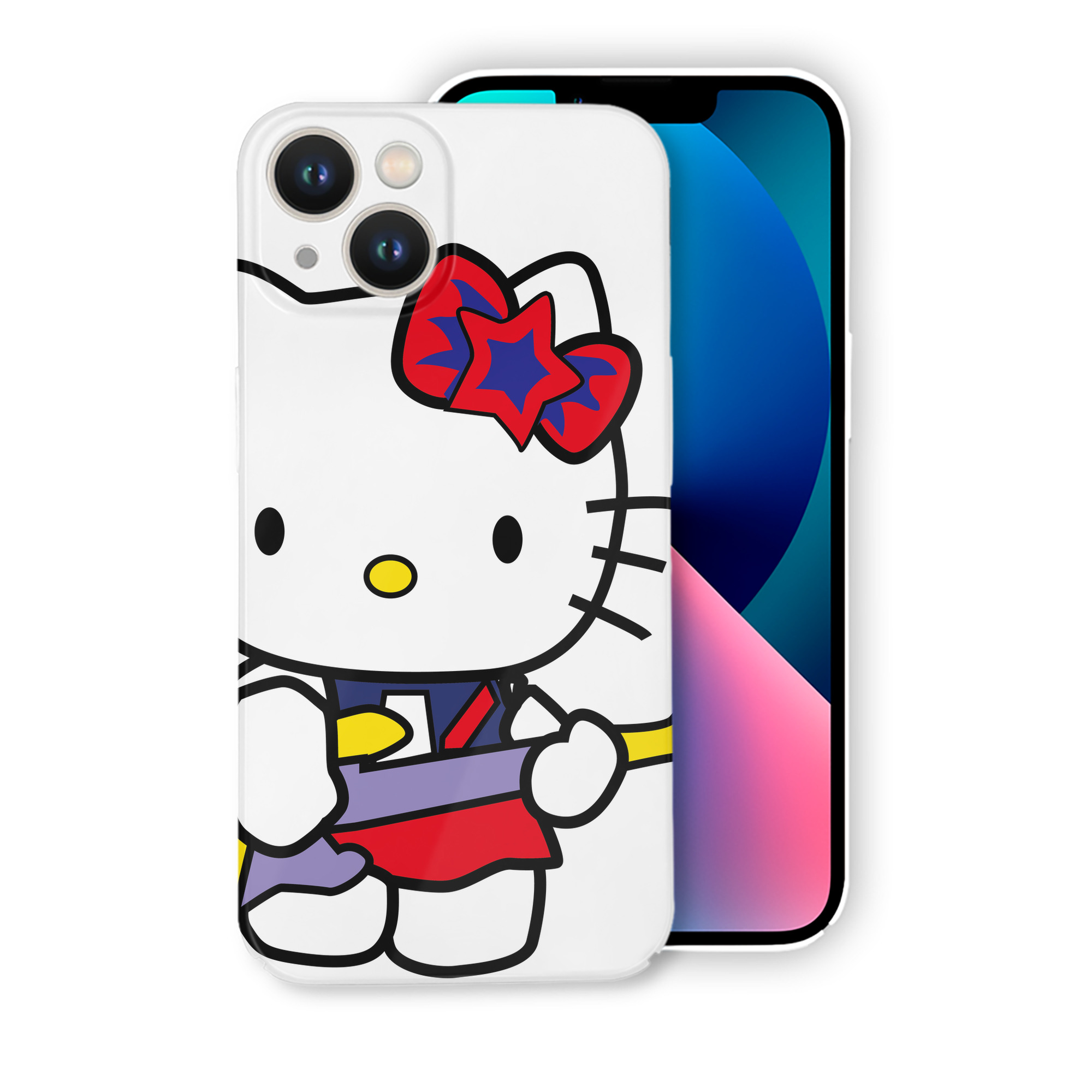 （画像用） Hello Kitty ハローキティ 【iPhone 14シリーズ対応】ハードケース