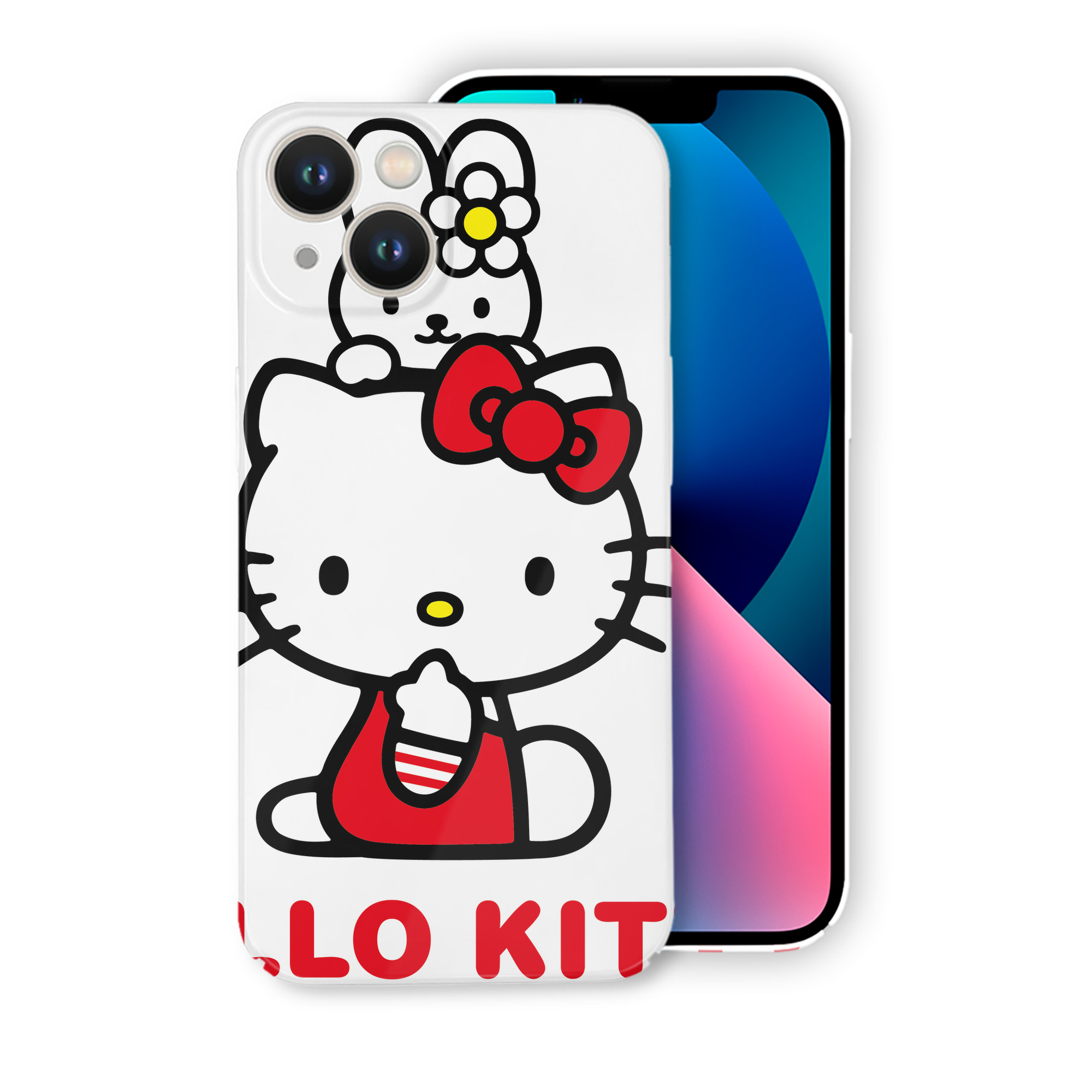 （画像用） Hello Kitty ハローキティ 【iPhone 14シリーズ対応】ハードケース