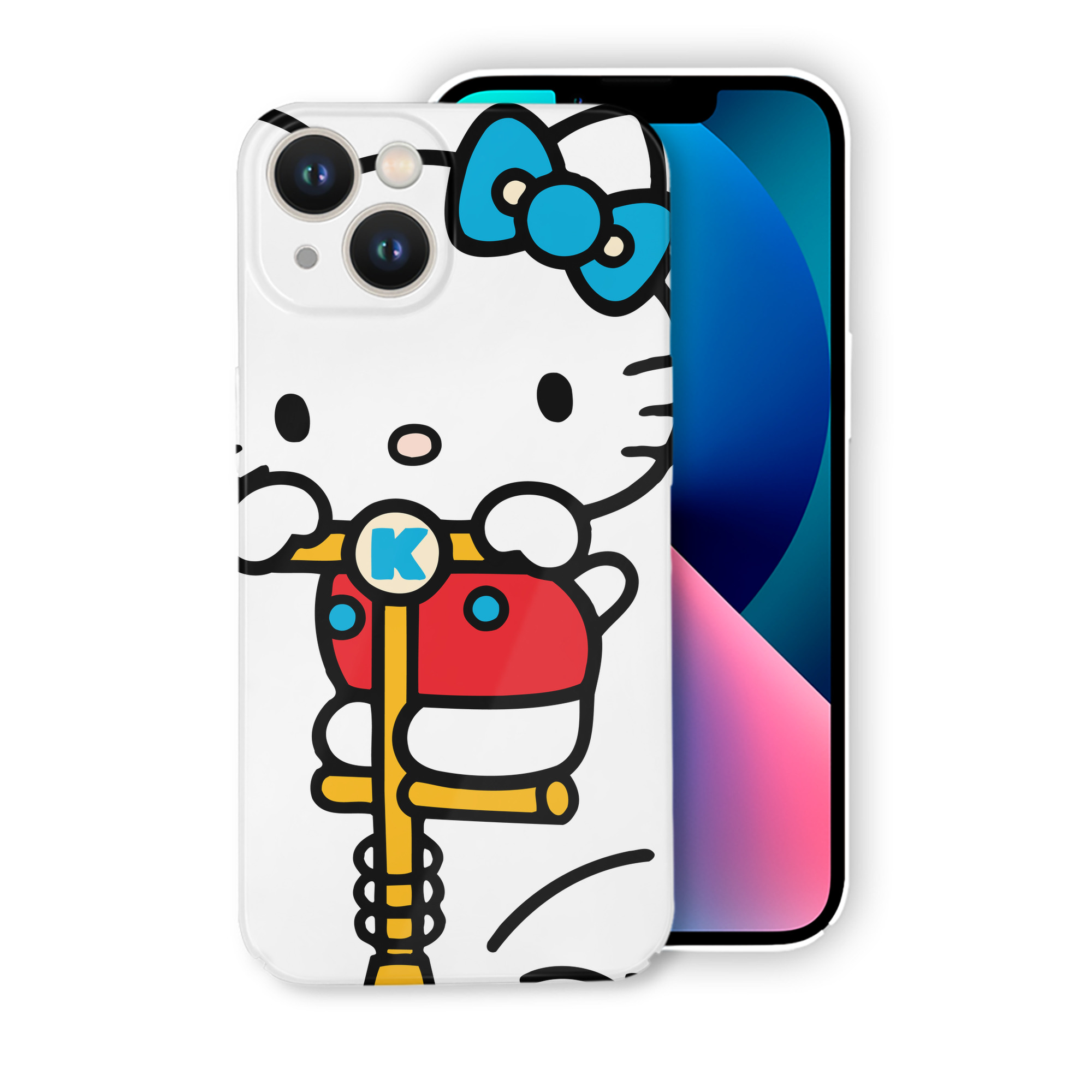 （画像用） Hello Kitty ハローキティ 【iPhone 14シリーズ対応】ハードケース