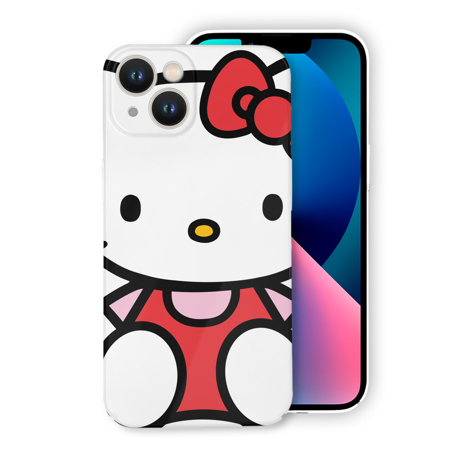 （画像用） Hello Kitty ハローキティ 【iPhone 14シリーズ対応】ハードケース