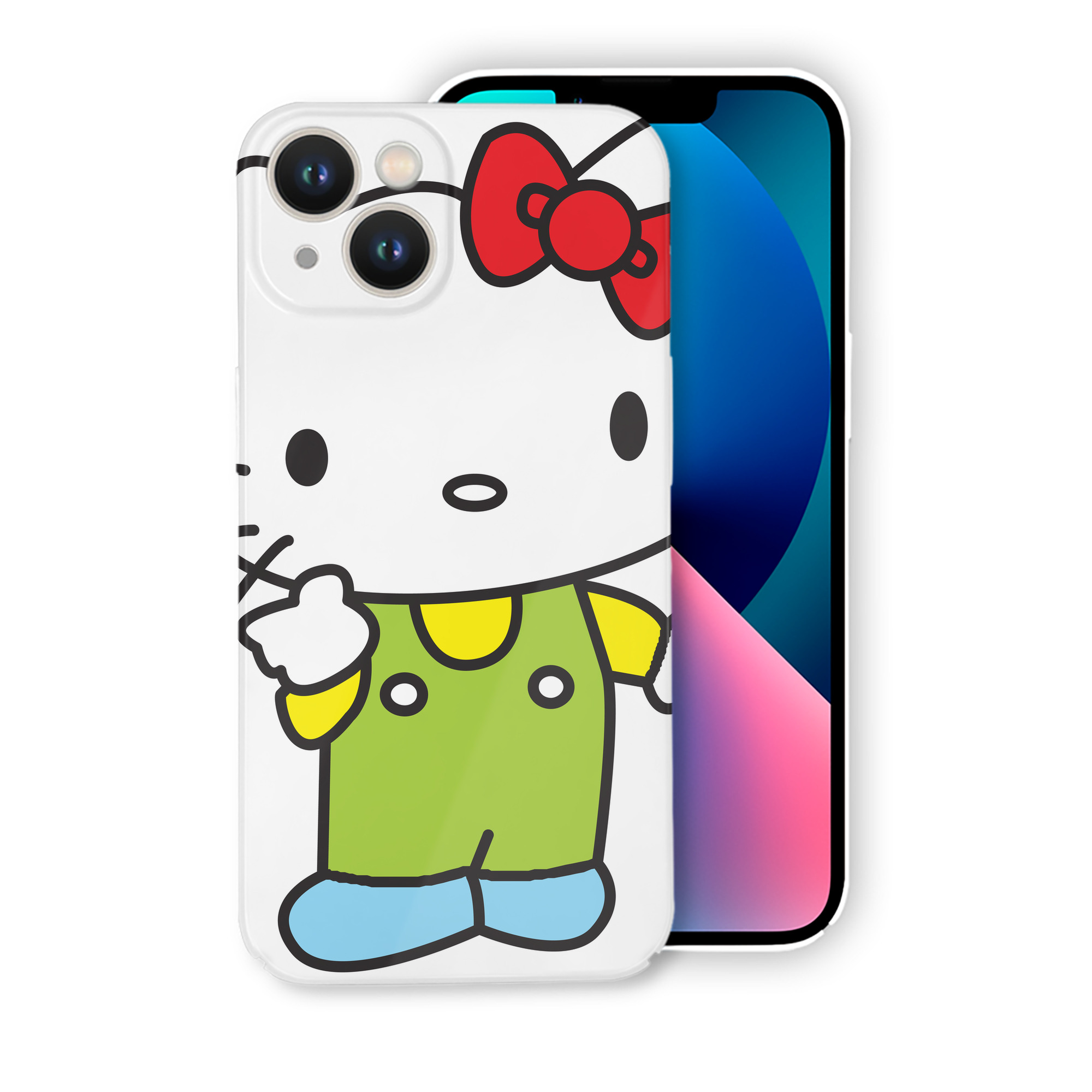 （画像用） Hello Kitty ハローキティ 【iPhone 14シリーズ対応】ハードケース