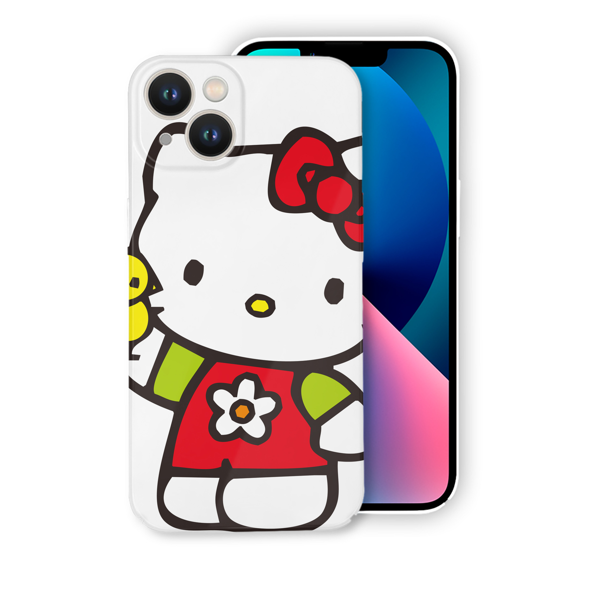 （画像用） Hello Kitty ハローキティ 【iPhone 14シリーズ対応】ハードケース