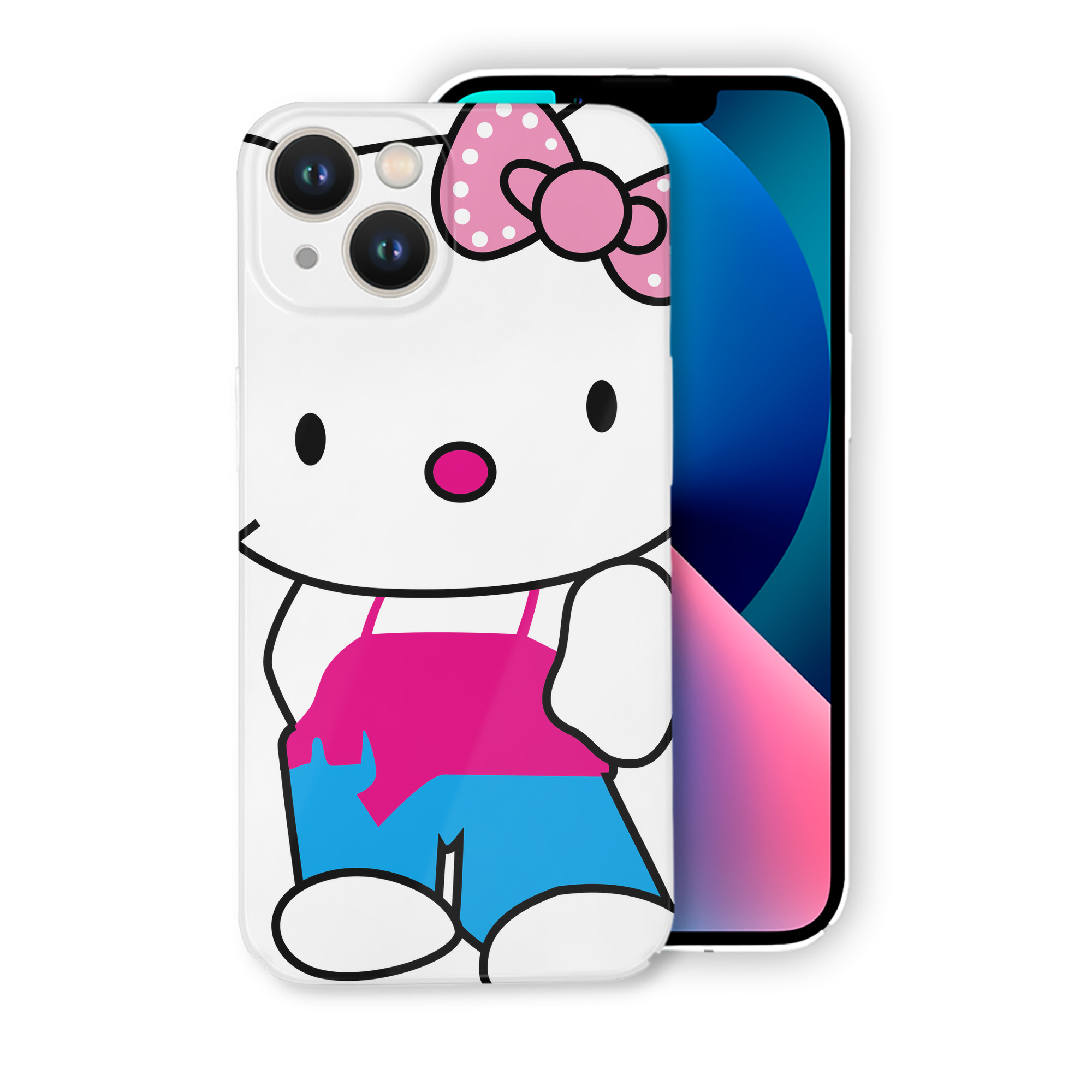 （画像用） Hello Kitty ハローキティ 【iPhone 14シリーズ対応】ハードケース