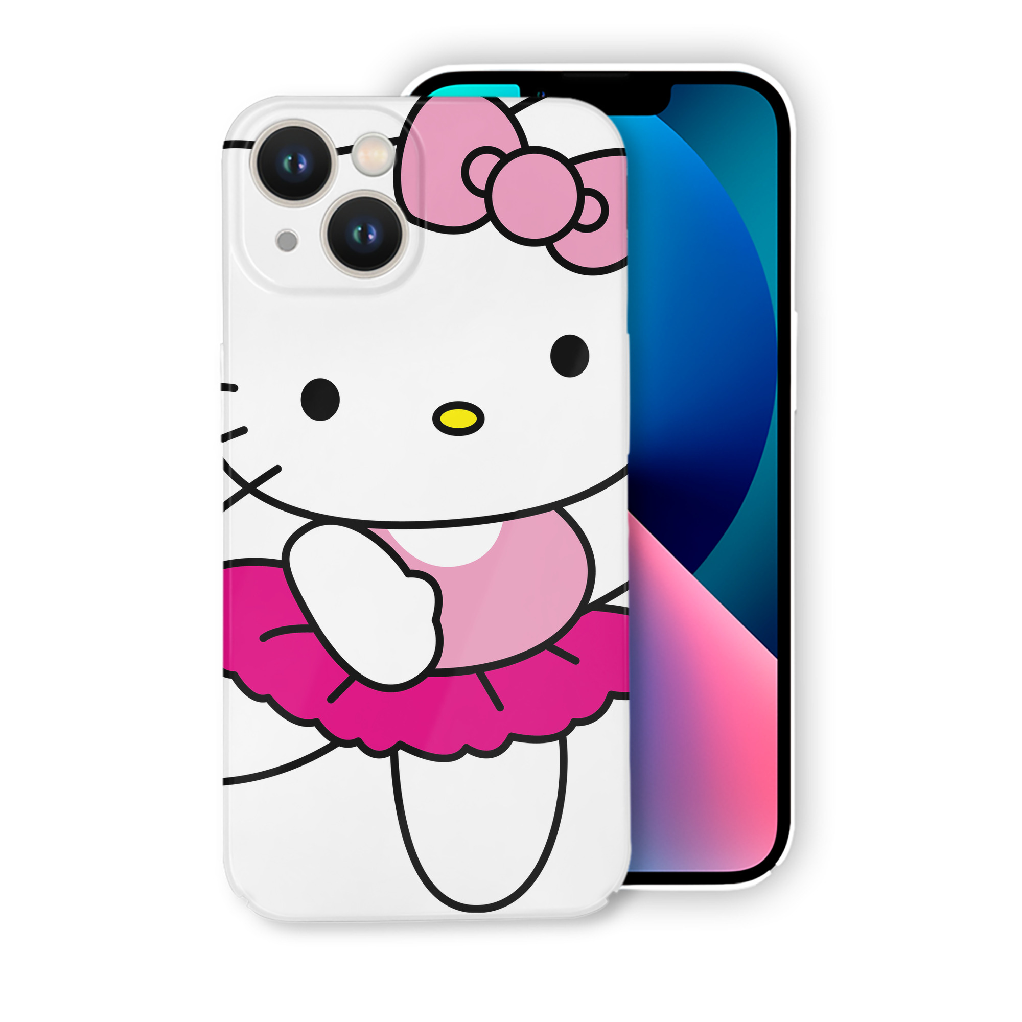 （画像用） Hello Kitty ハローキティ 【iPhone 14シリーズ対応】ハードケース