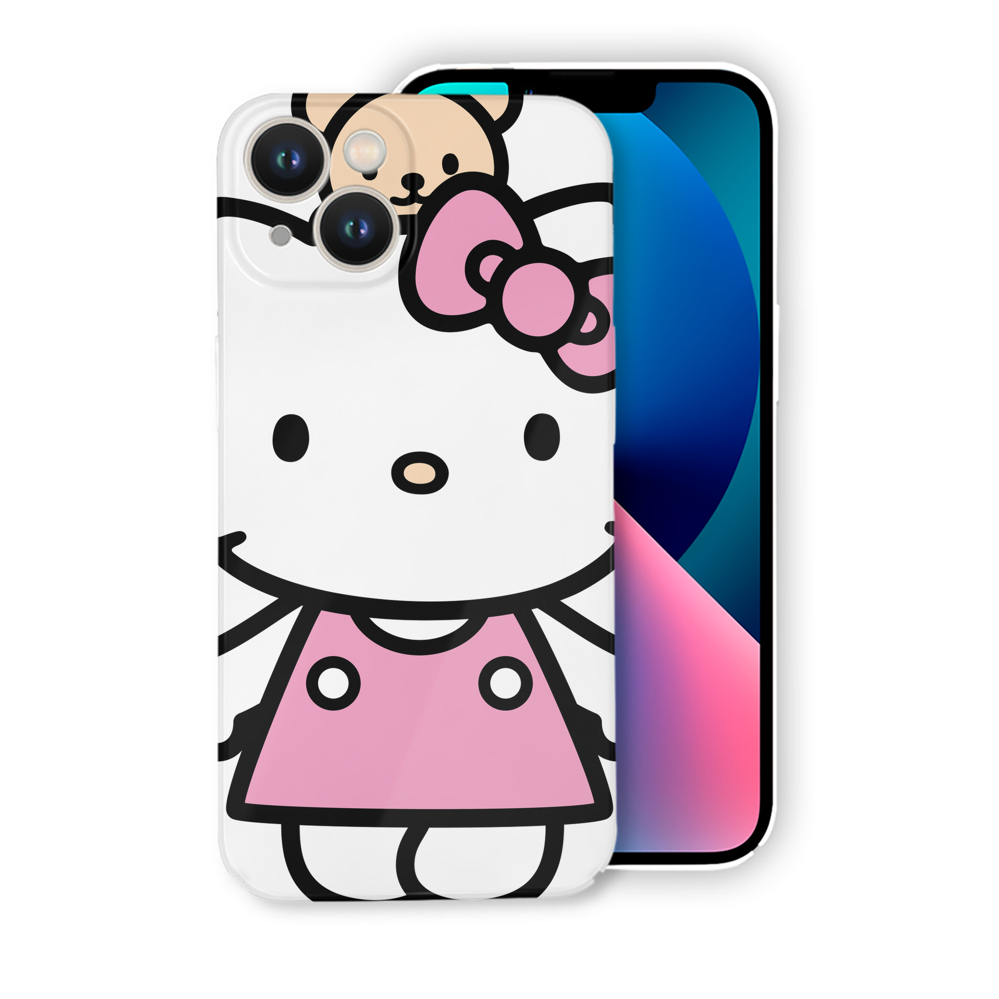（画像用） Hello Kitty ハローキティ 【iPhone 14シリーズ対応】ハードケース