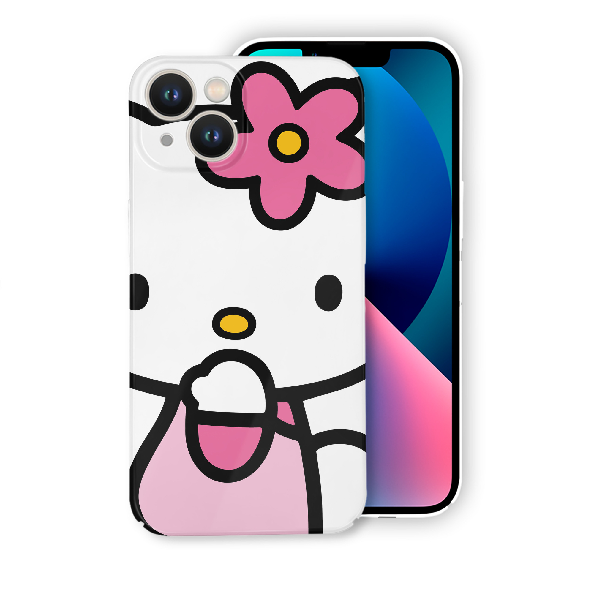 （画像用） Hello Kitty ハローキティ 【iPhone 14シリーズ対応】ハードケース