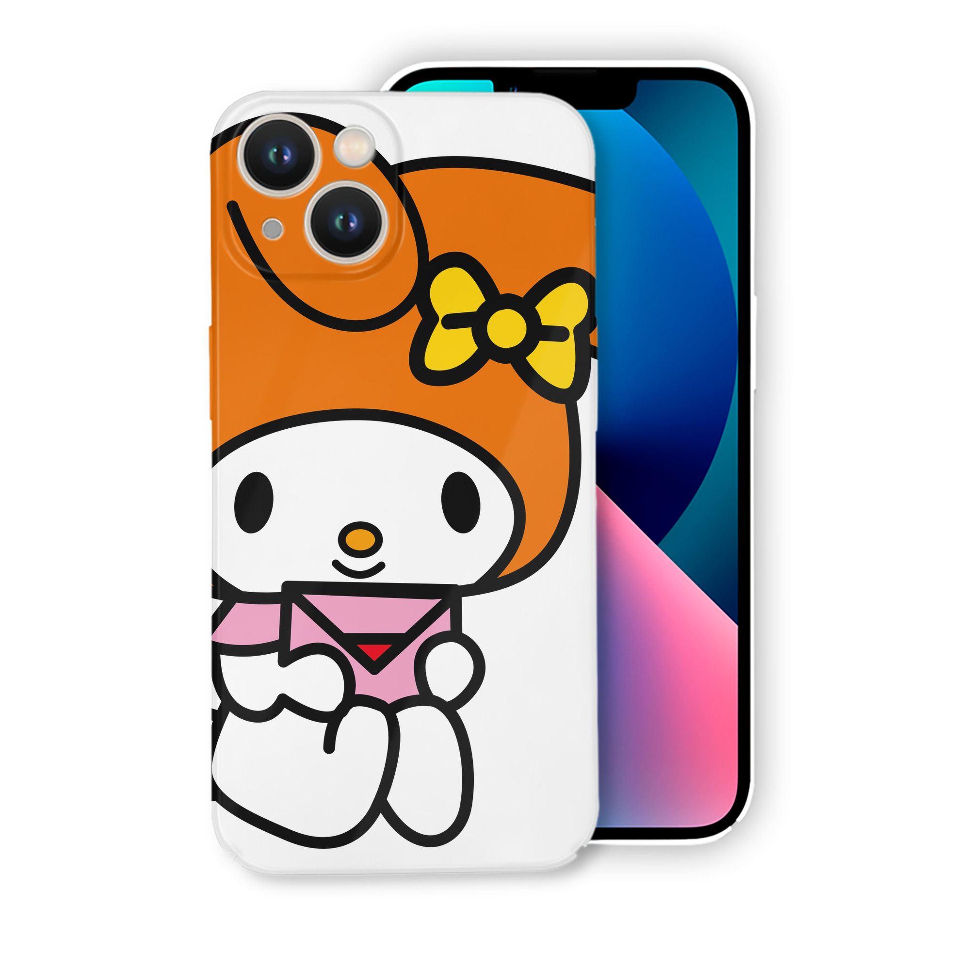 （画像用） Hello Kitty ハローキティ 【iPhone 14シリーズ対応】ハードケース