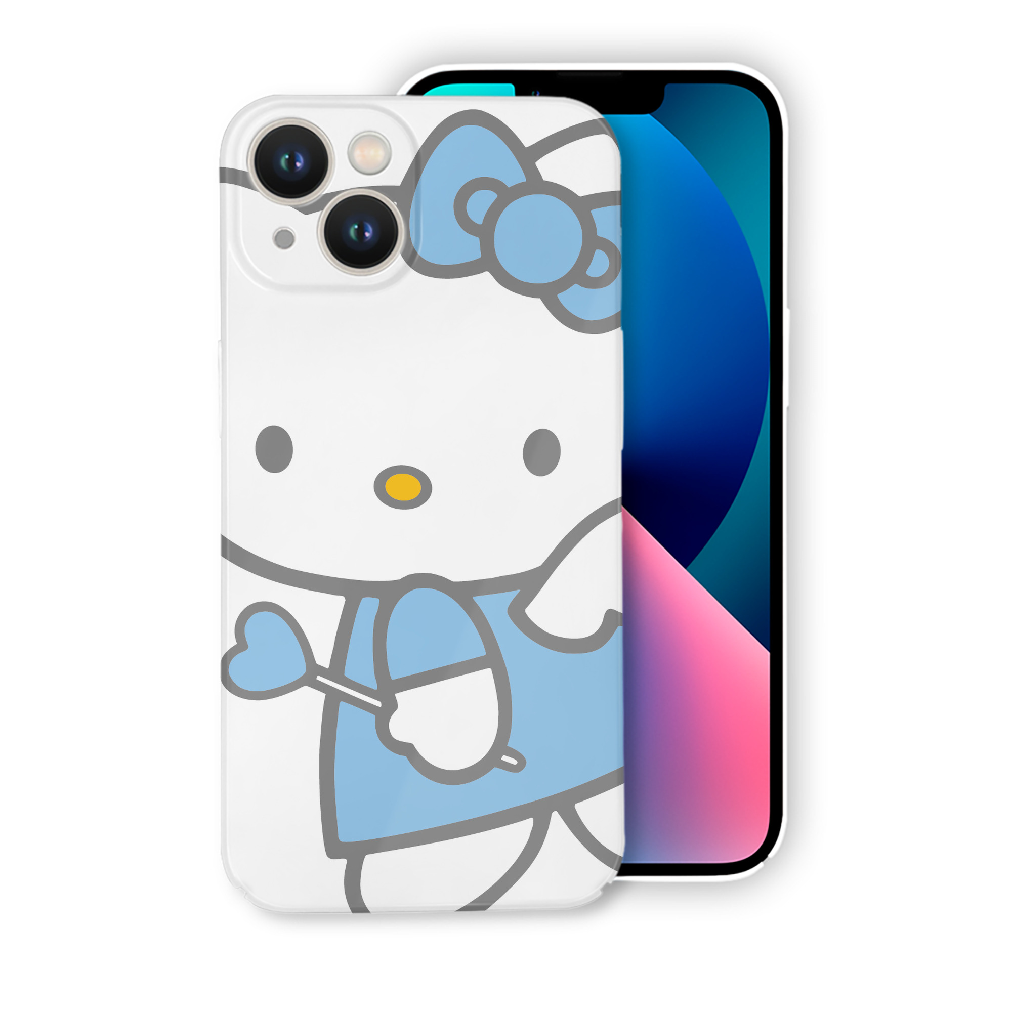 （画像用） Hello Kitty ハローキティ 【iPhone 14シリーズ対応】ハードケース