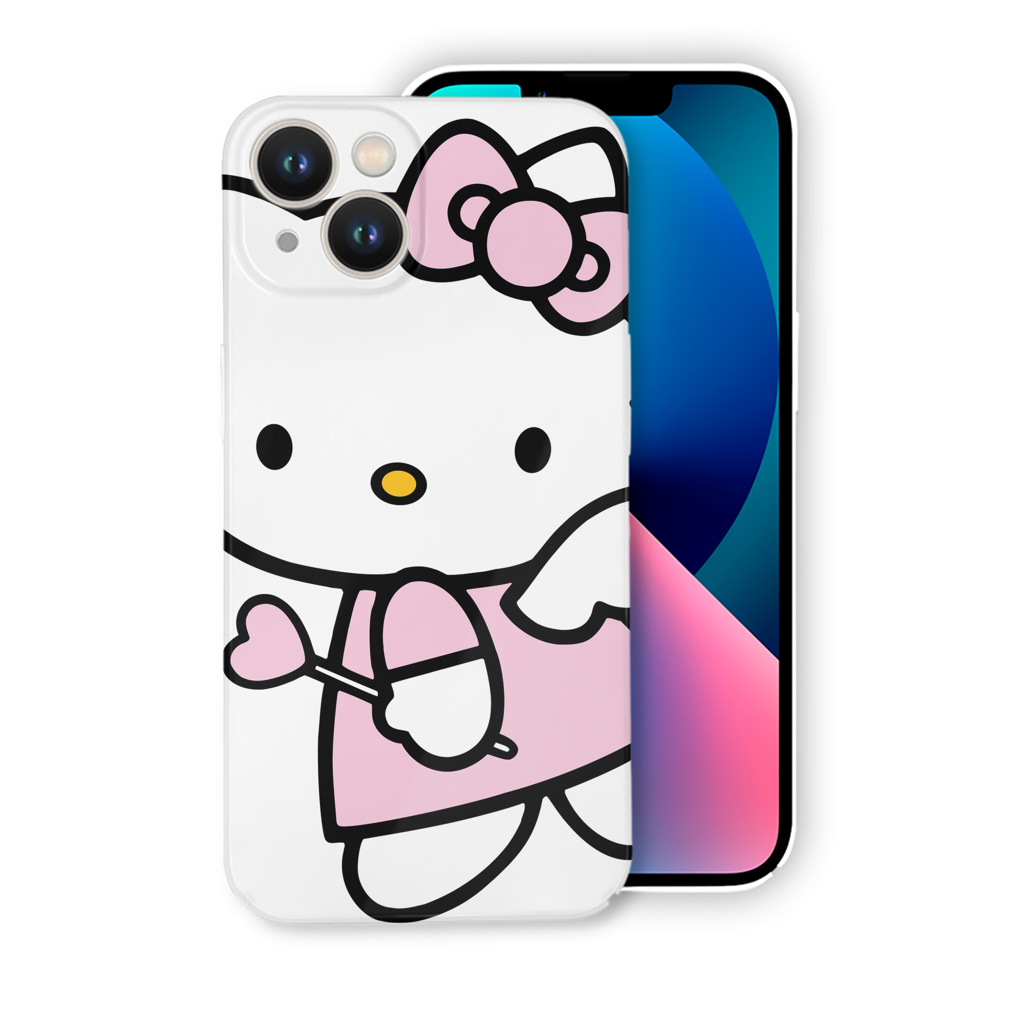 （画像用） Hello Kitty ハローキティ 【iPhone 14シリーズ対応】ハードケース