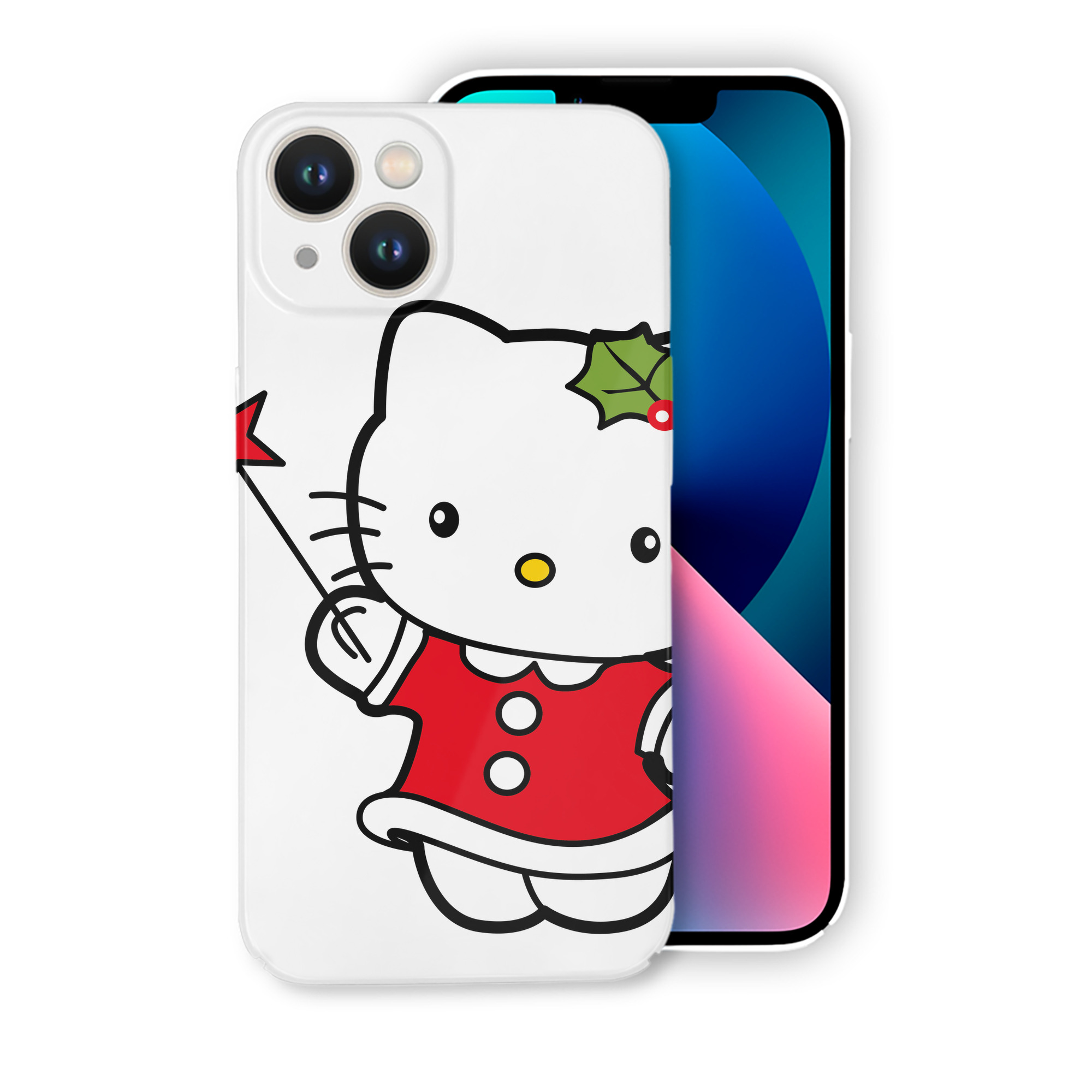 （画像用） Hello Kitty ハローキティ 【iPhone 14シリーズ対応】ハードケース