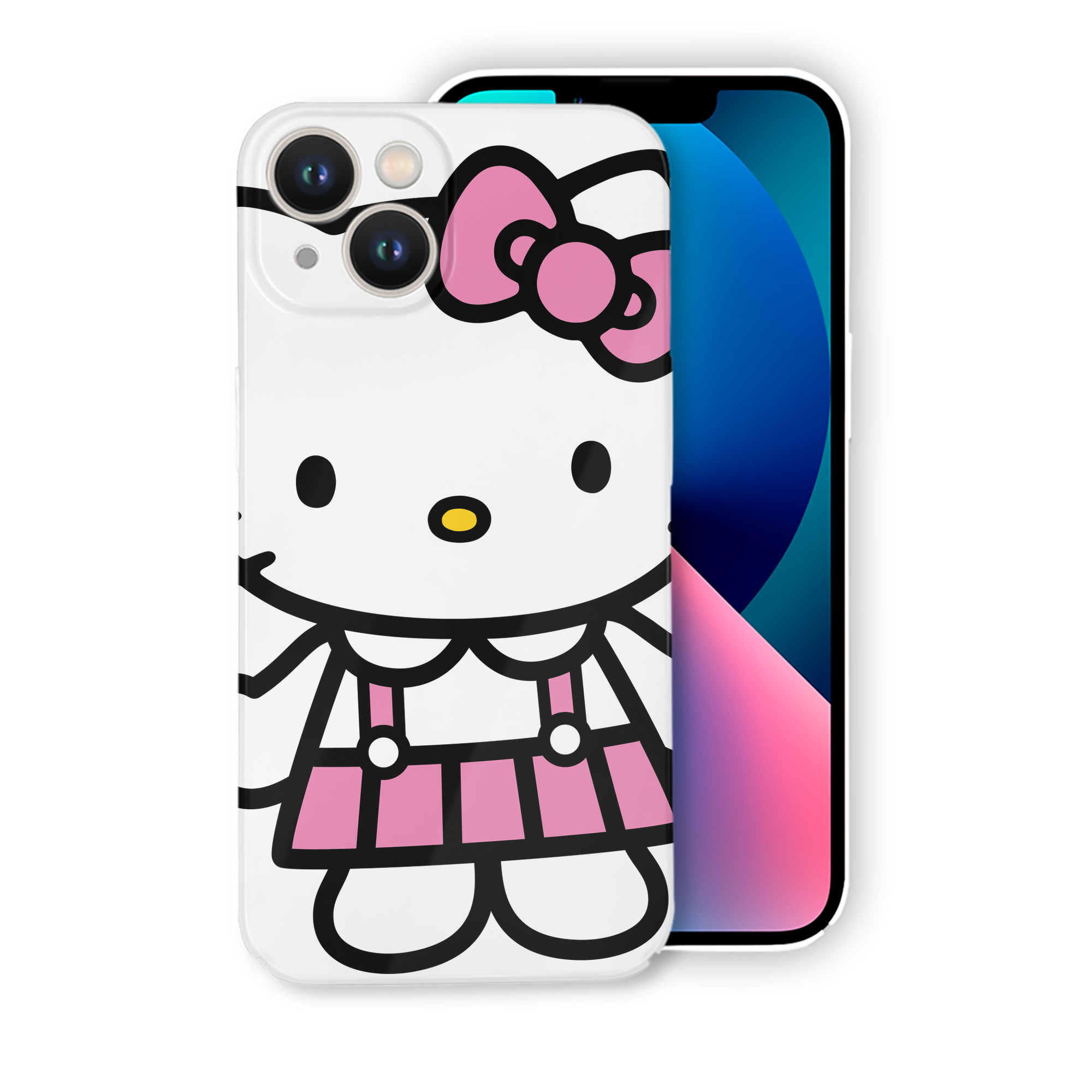 （画像用） Hello Kitty ハローキティ 【iPhone 14シリーズ対応】ハードケース